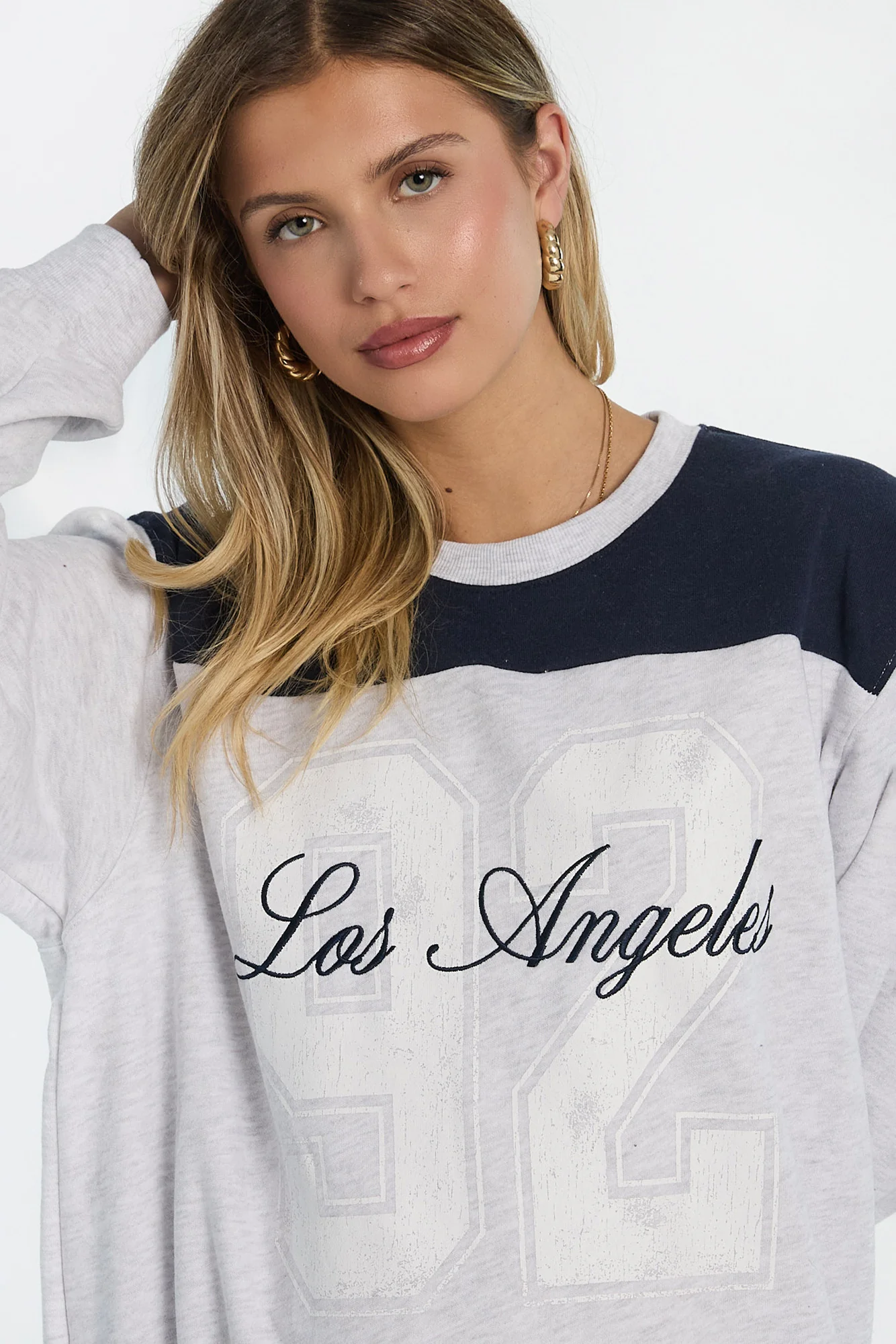 Oversized Crew Neck Sweatshirt - Image 10