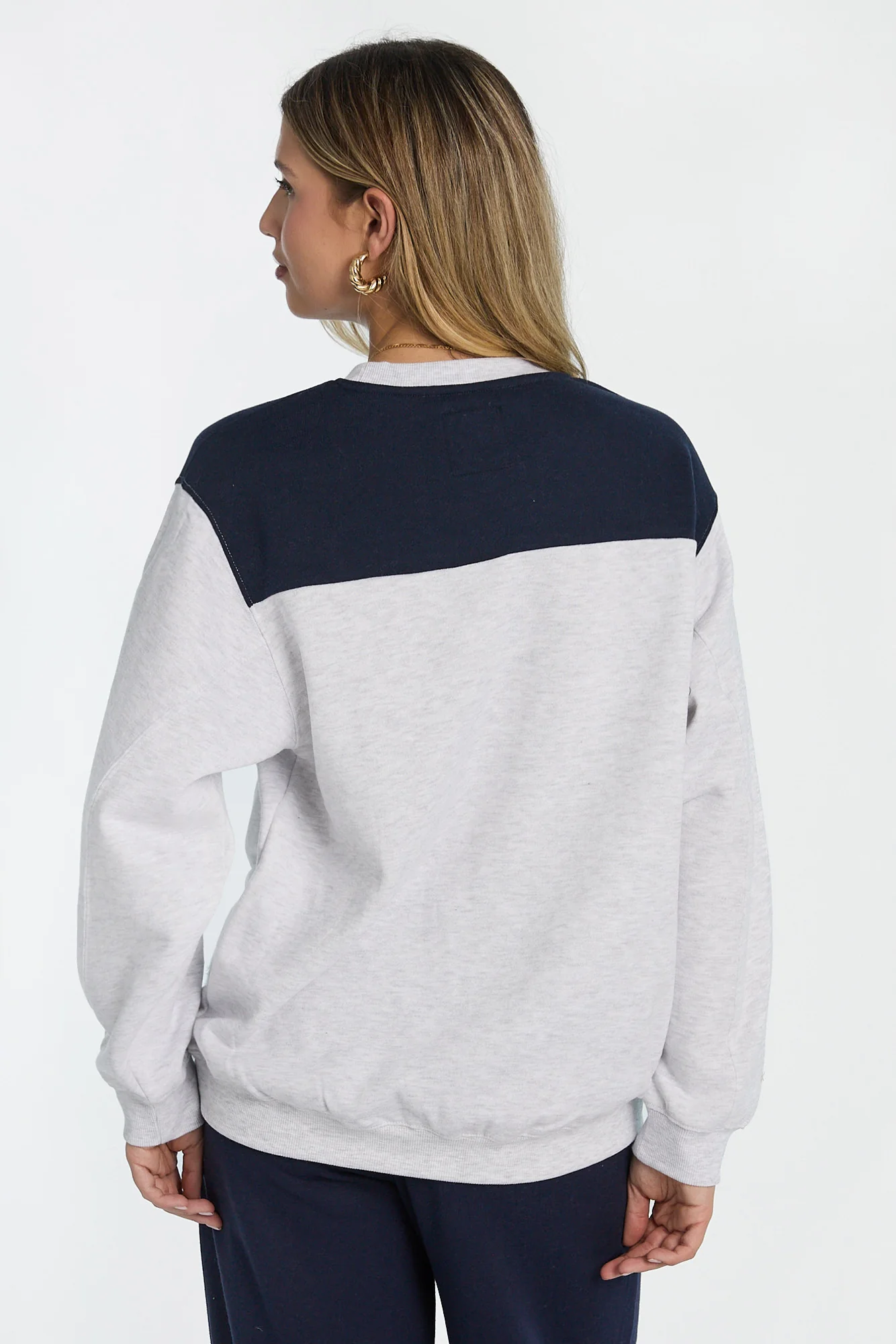 Oversized Crew Neck Sweatshirt - Image 11