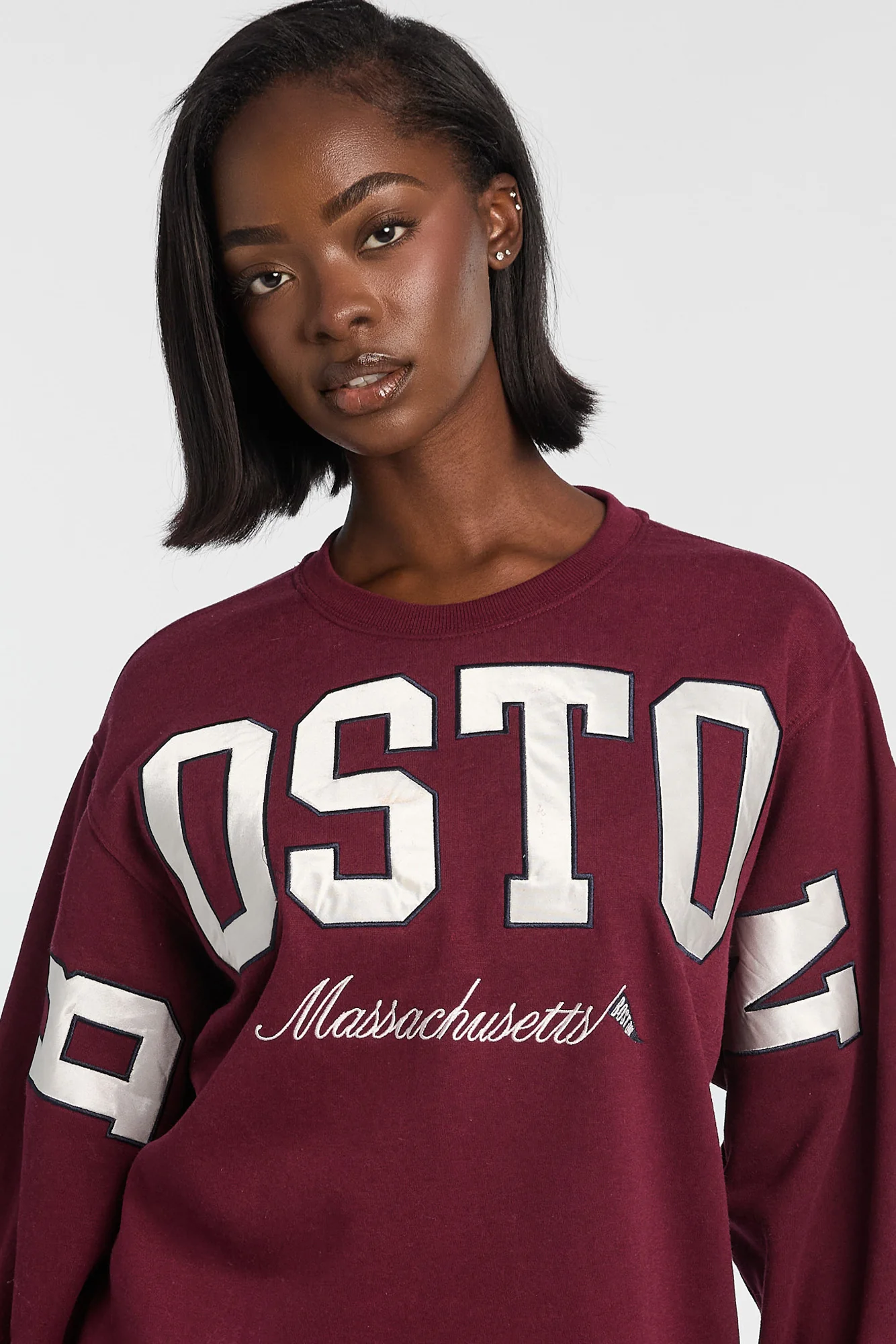 Oversized Crew Neck Sweatshirt - Image 27