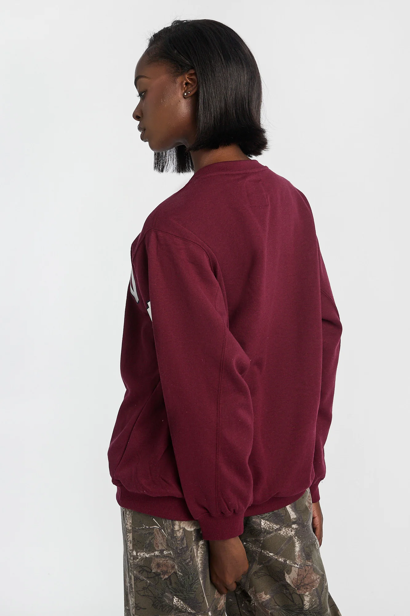 Oversized Crew Neck Sweatshirt - Image 28