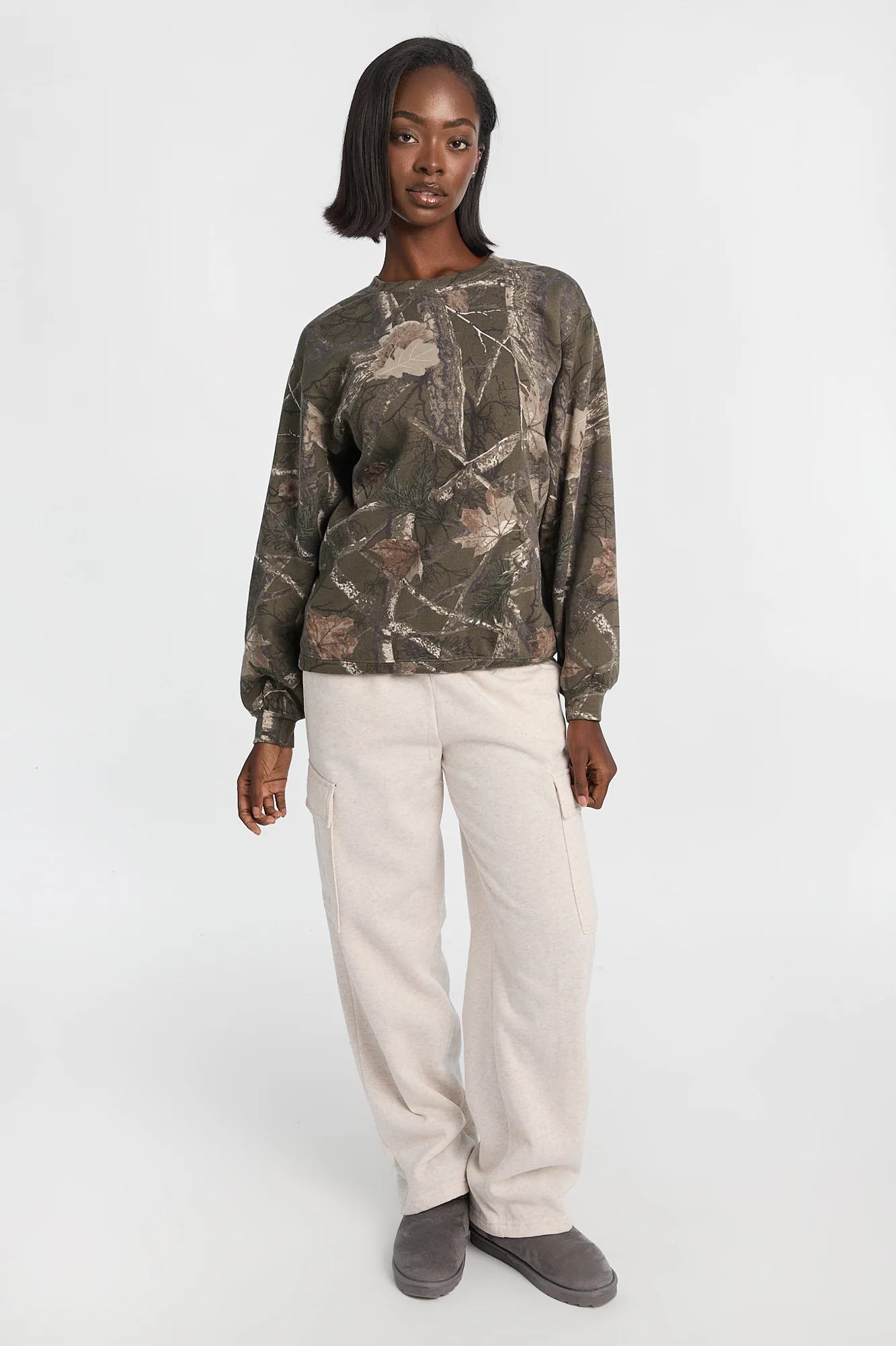 Oversized Crew Neck Sweatshirt - Image 4