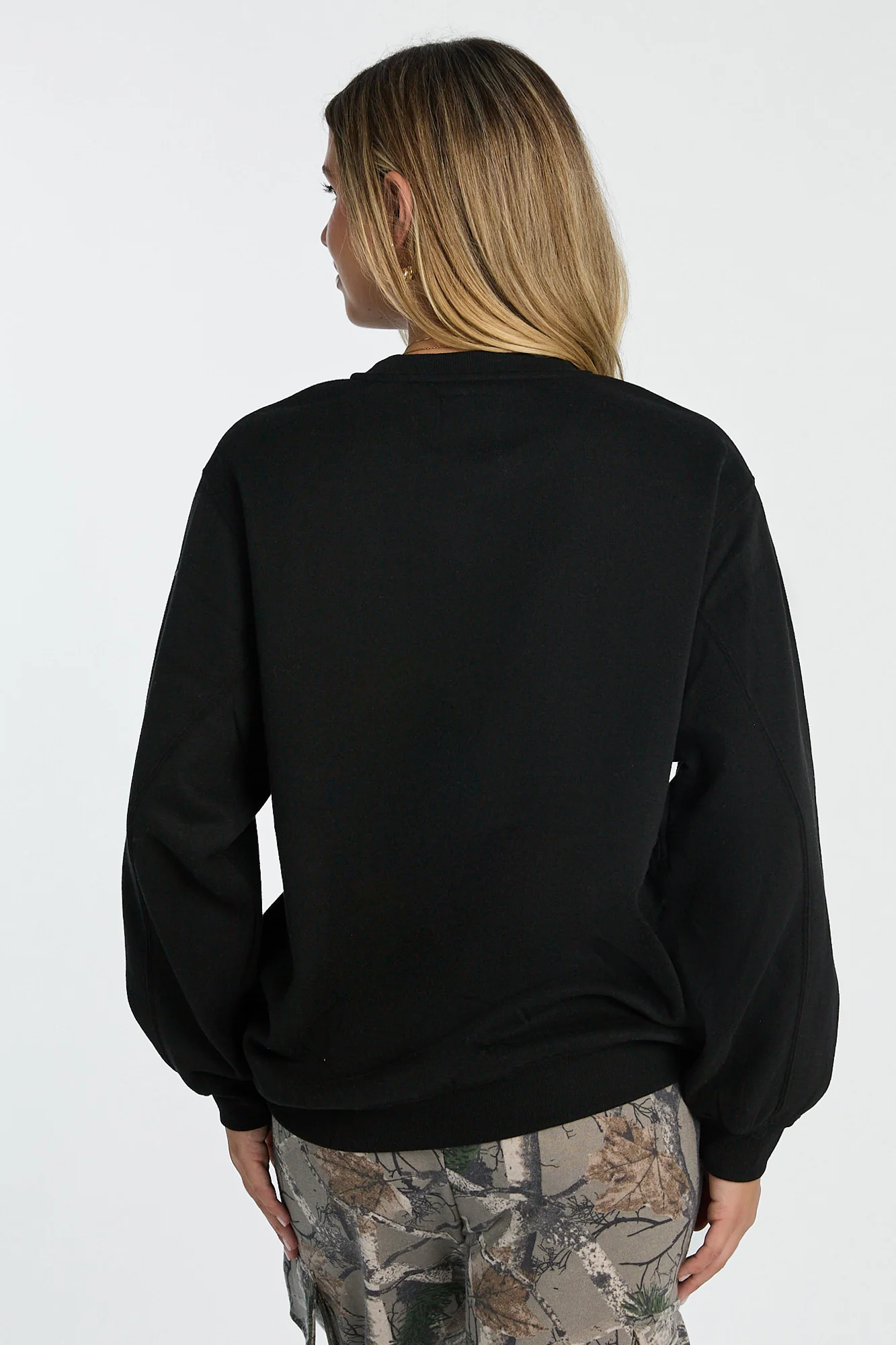 Oversized Crew Neck Sweatshirt - Image 7