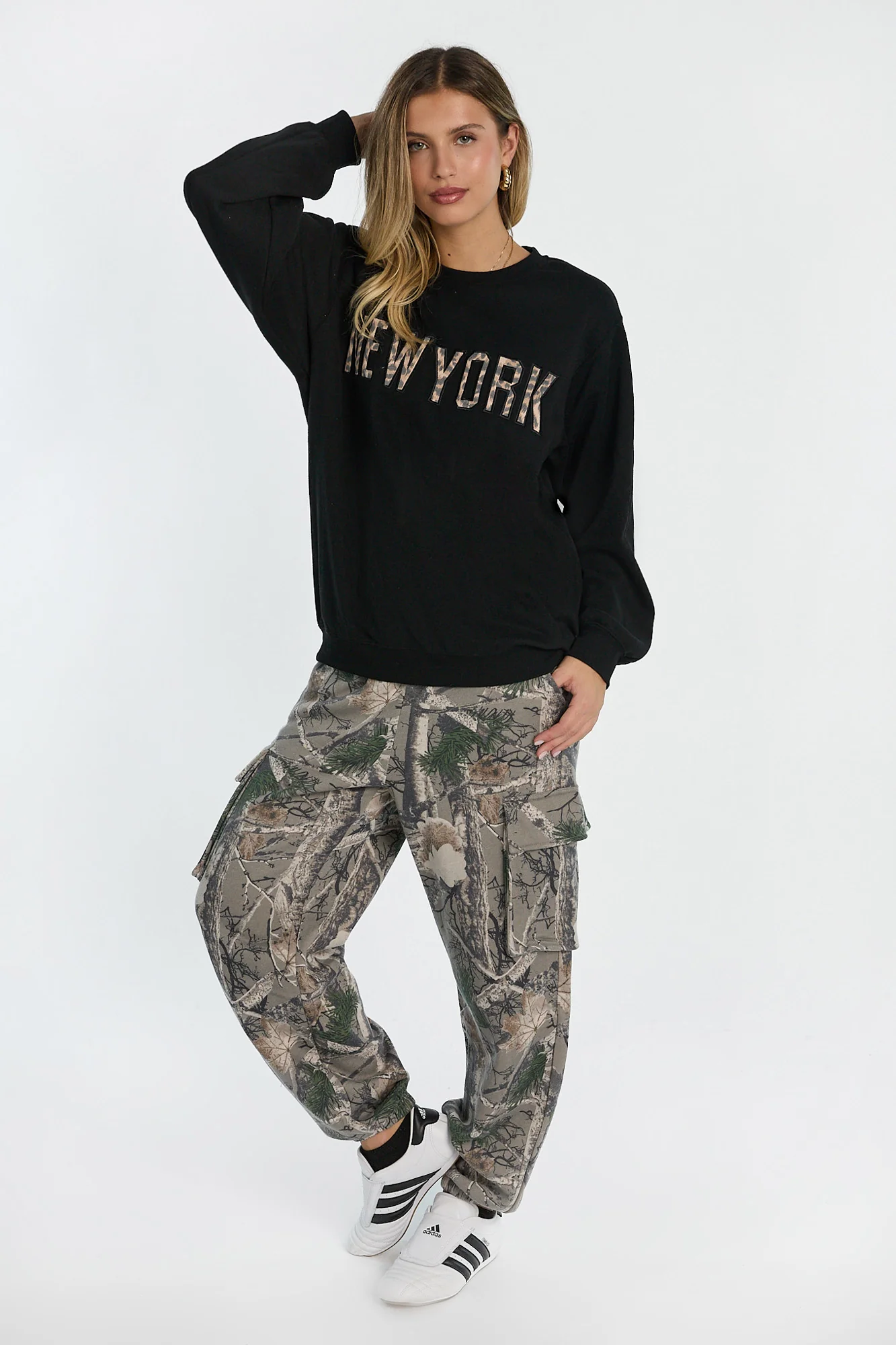 Oversized Crew Neck Sweatshirt - Image 8