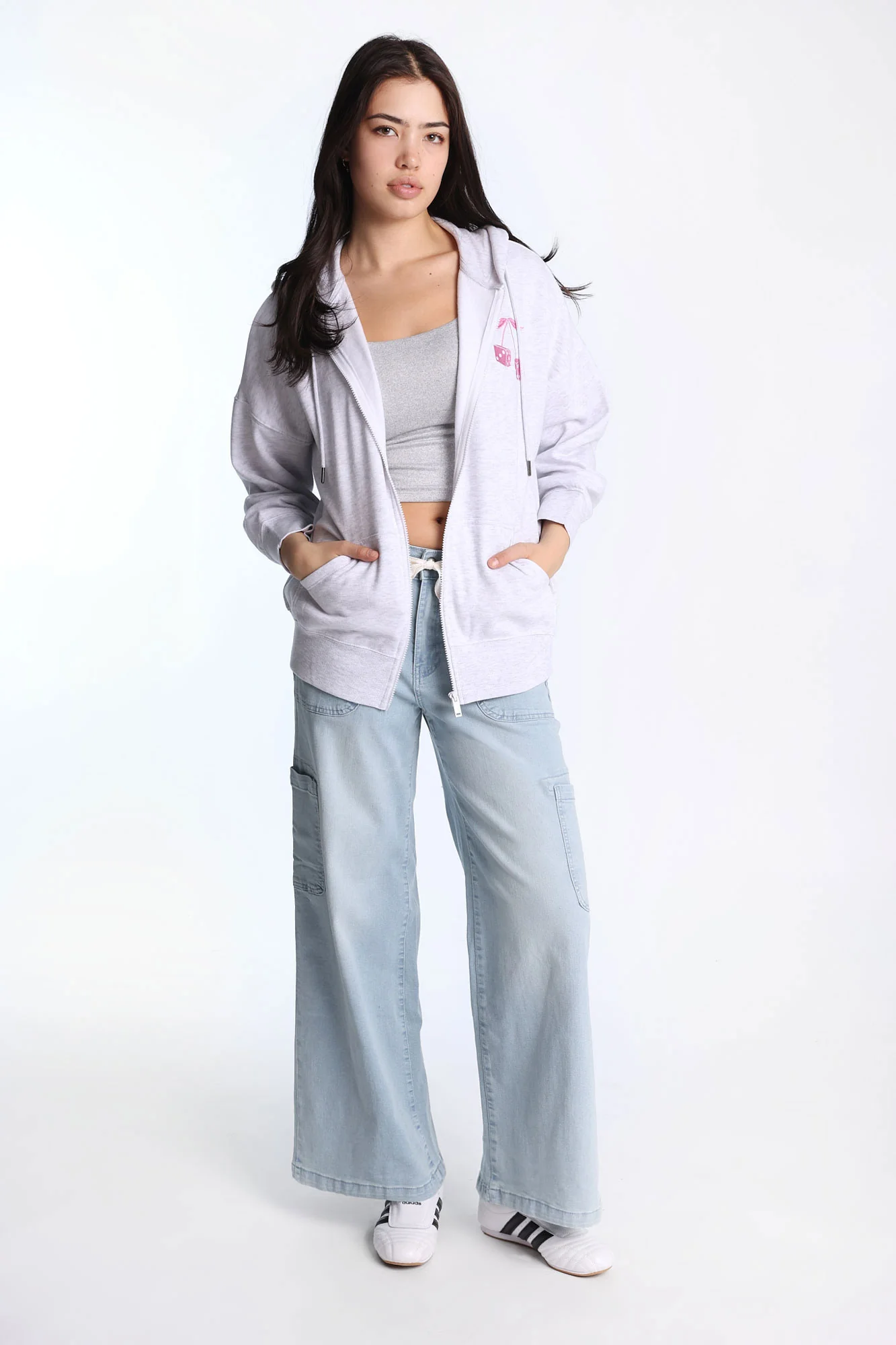 Oversized Zip-Up Hoodie - Image 5