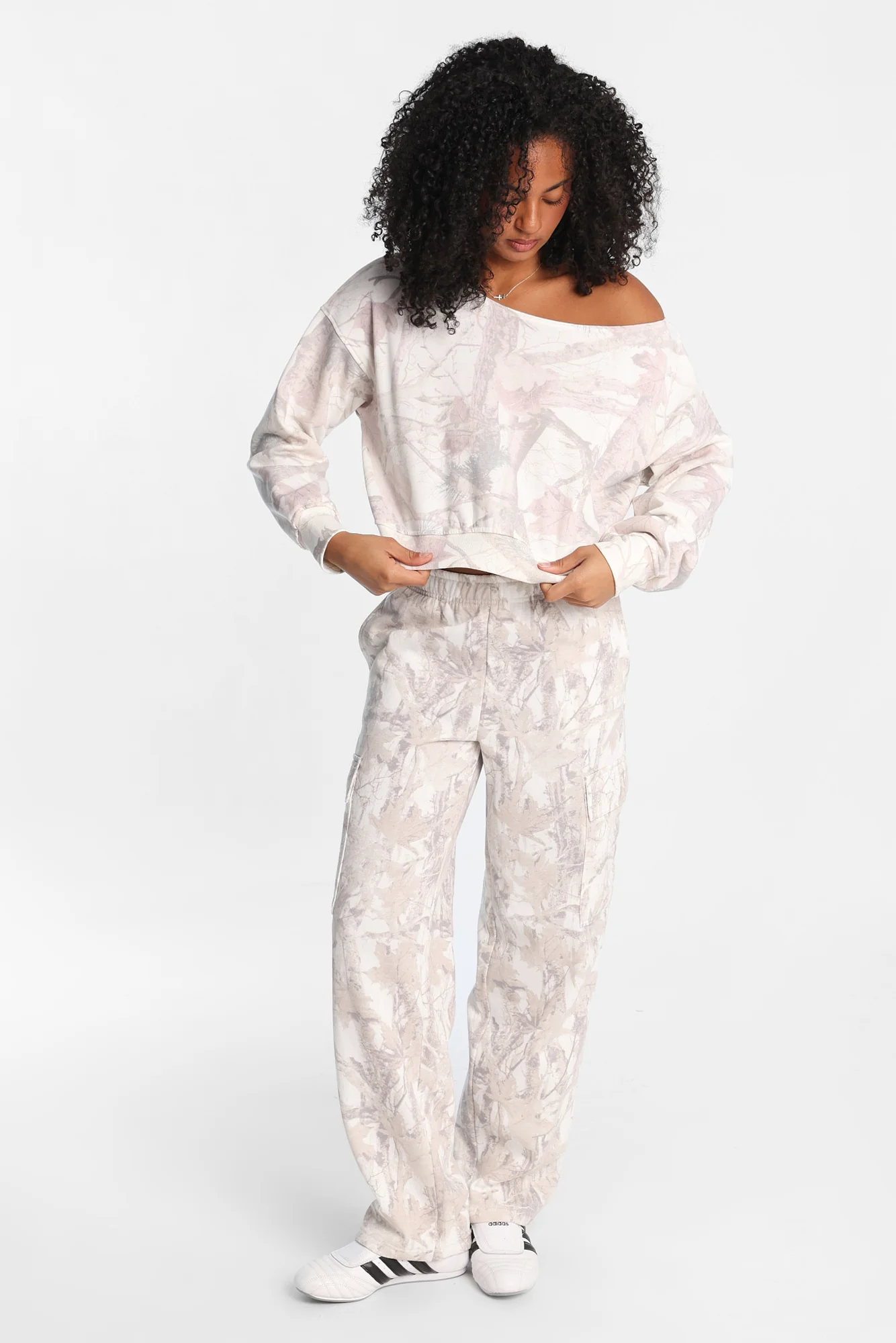 Cargo Wide Leg Sweatpants - Image 2