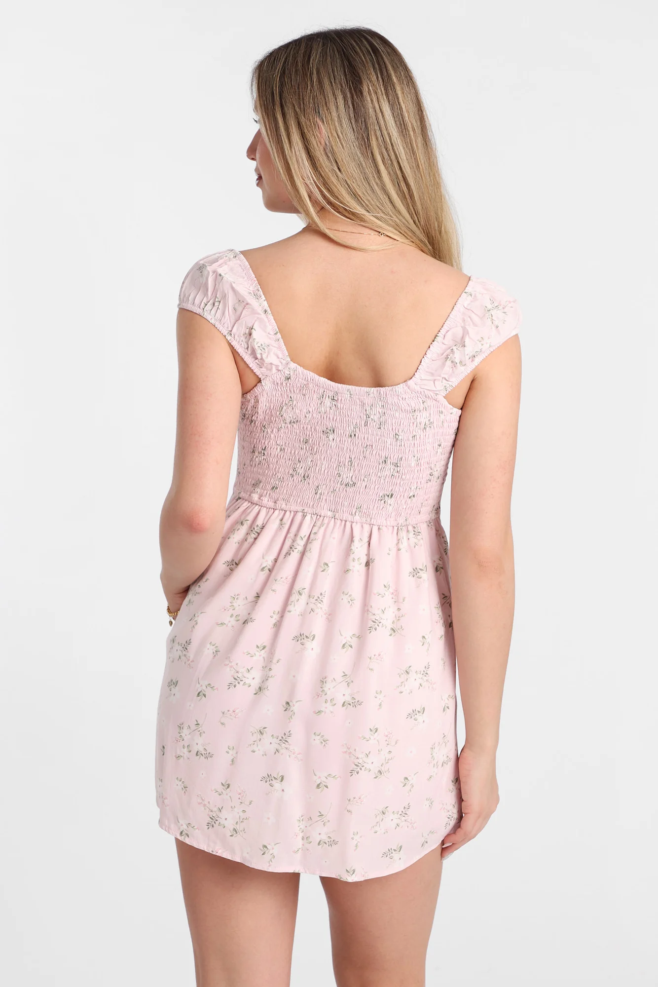 Button-Front Mini Dress - Image 19