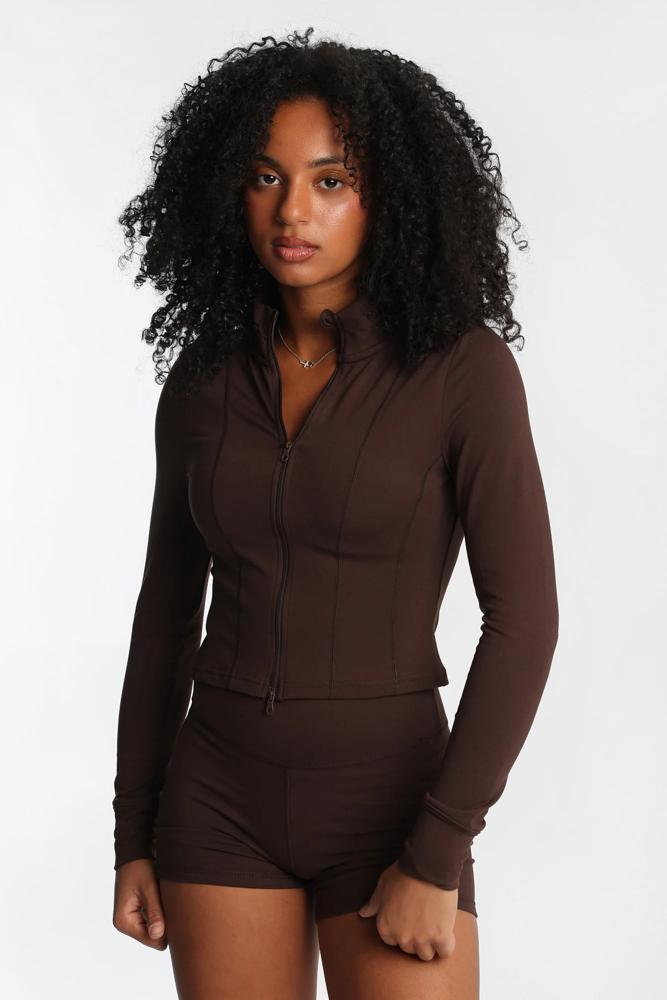 Super Smooth Zip-Up Skimmer Jacket - Image 6