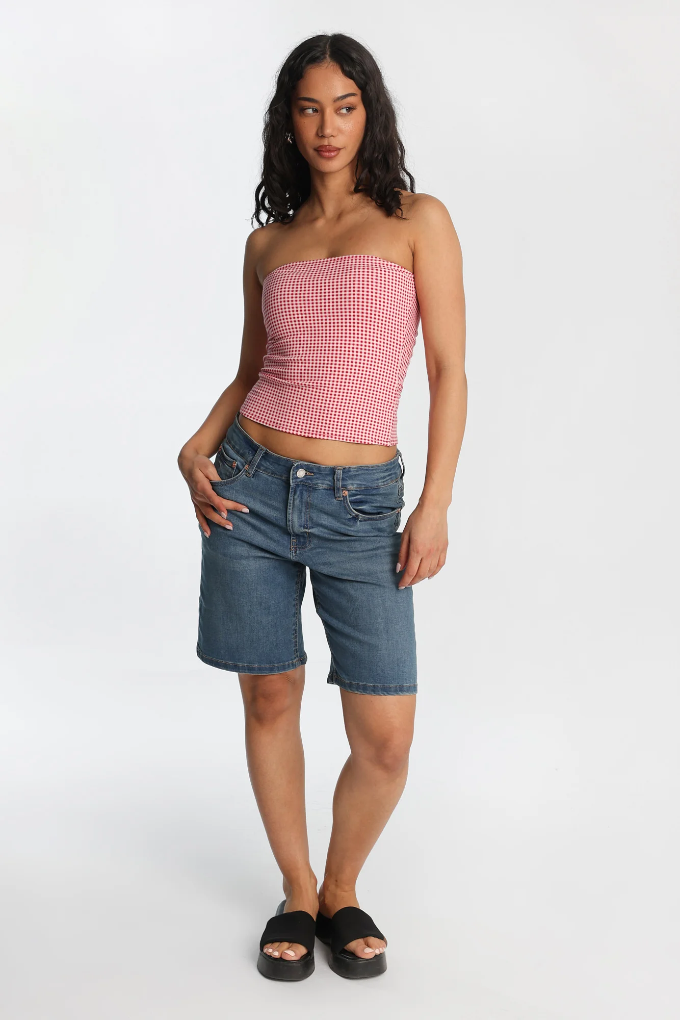 High Rise Jorts - Image 4