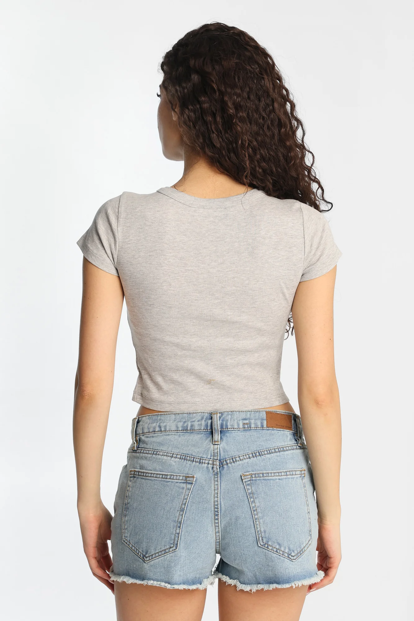 California Cherries Graphic Baby Tee - Image 3