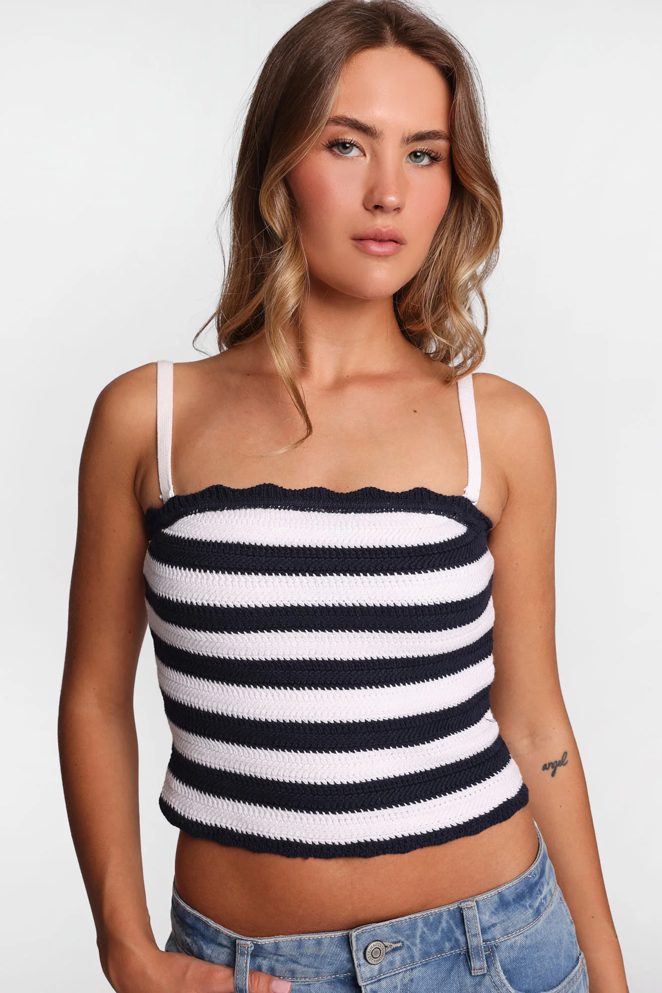 Crochet-Style Tube Top - Image 12