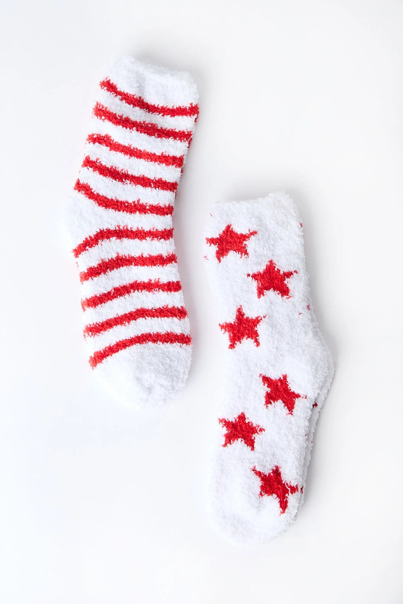 Soft Plush Printed Socks 2-Pack - Image 3