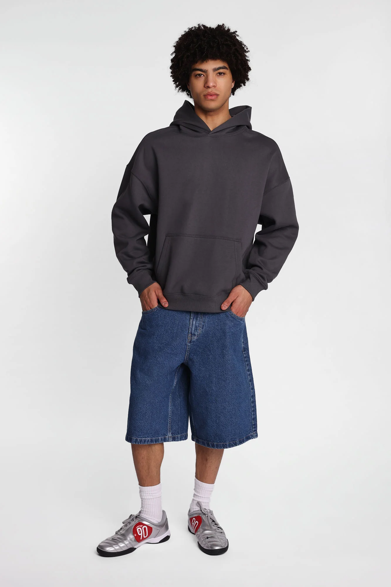 North Western Heavyweight Fleece Boxy Hoodie - Image 16