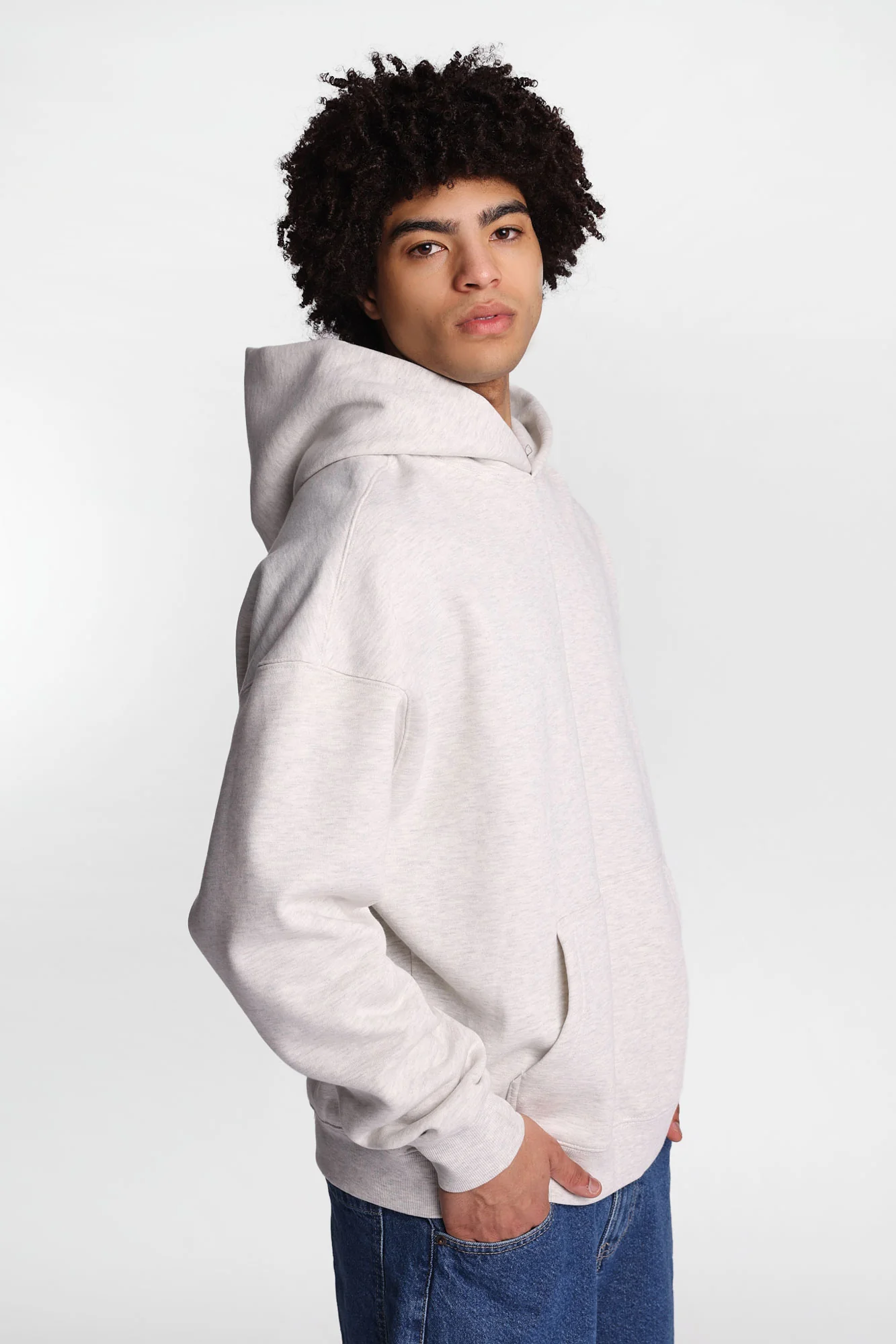 North Western Heavyweight Fleece Boxy Hoodie - Image 17