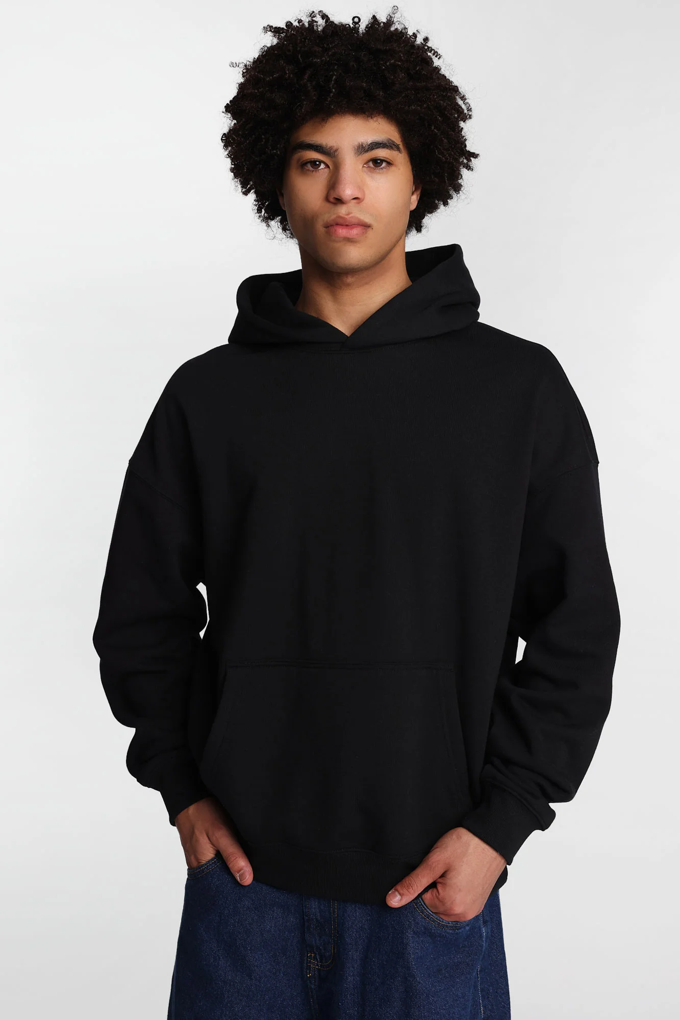 North Western Heavyweight Fleece Boxy Hoodie - Image 6
