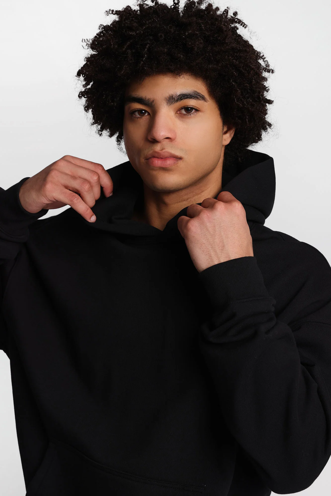 North Western Heavyweight Fleece Boxy Hoodie - Image 7