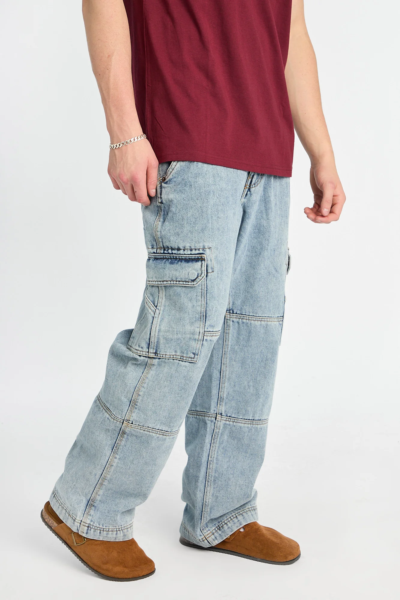 Hammer Loop Cargo Jeans - Image 6