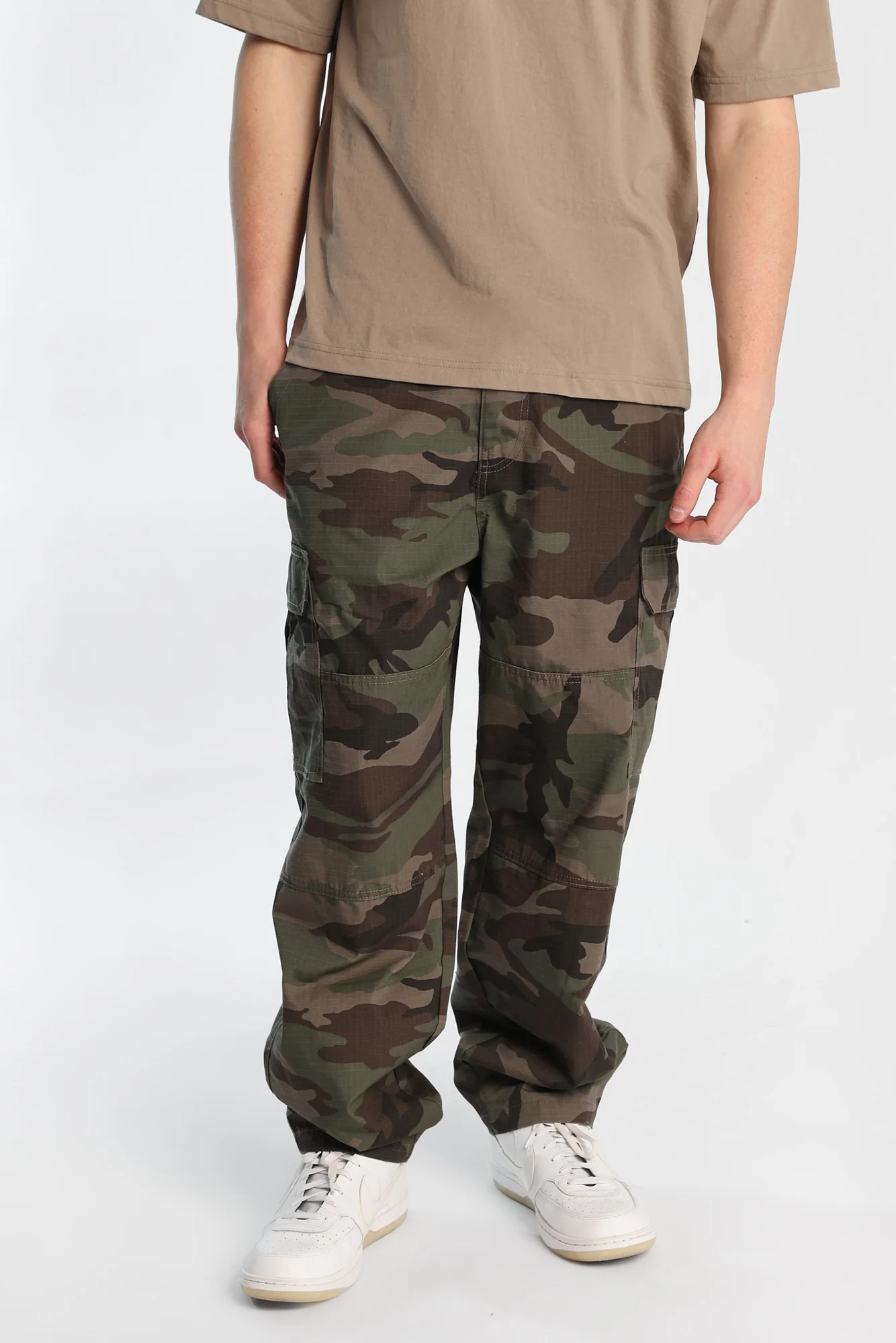 North Western Baggy Skater Cargo Ripstop Twill Pants - Image 7