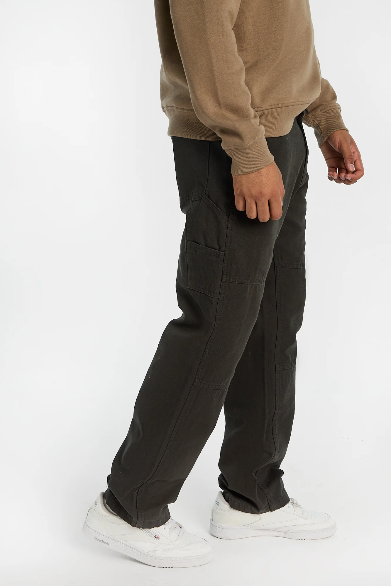 Cotton Canvas Utility Carpenter Pants - Image 12