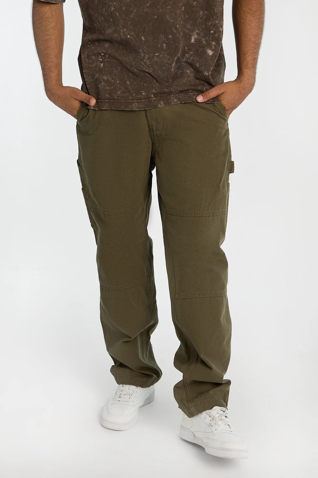 Cotton Canvas Utility Carpenter Pants - Image 13
