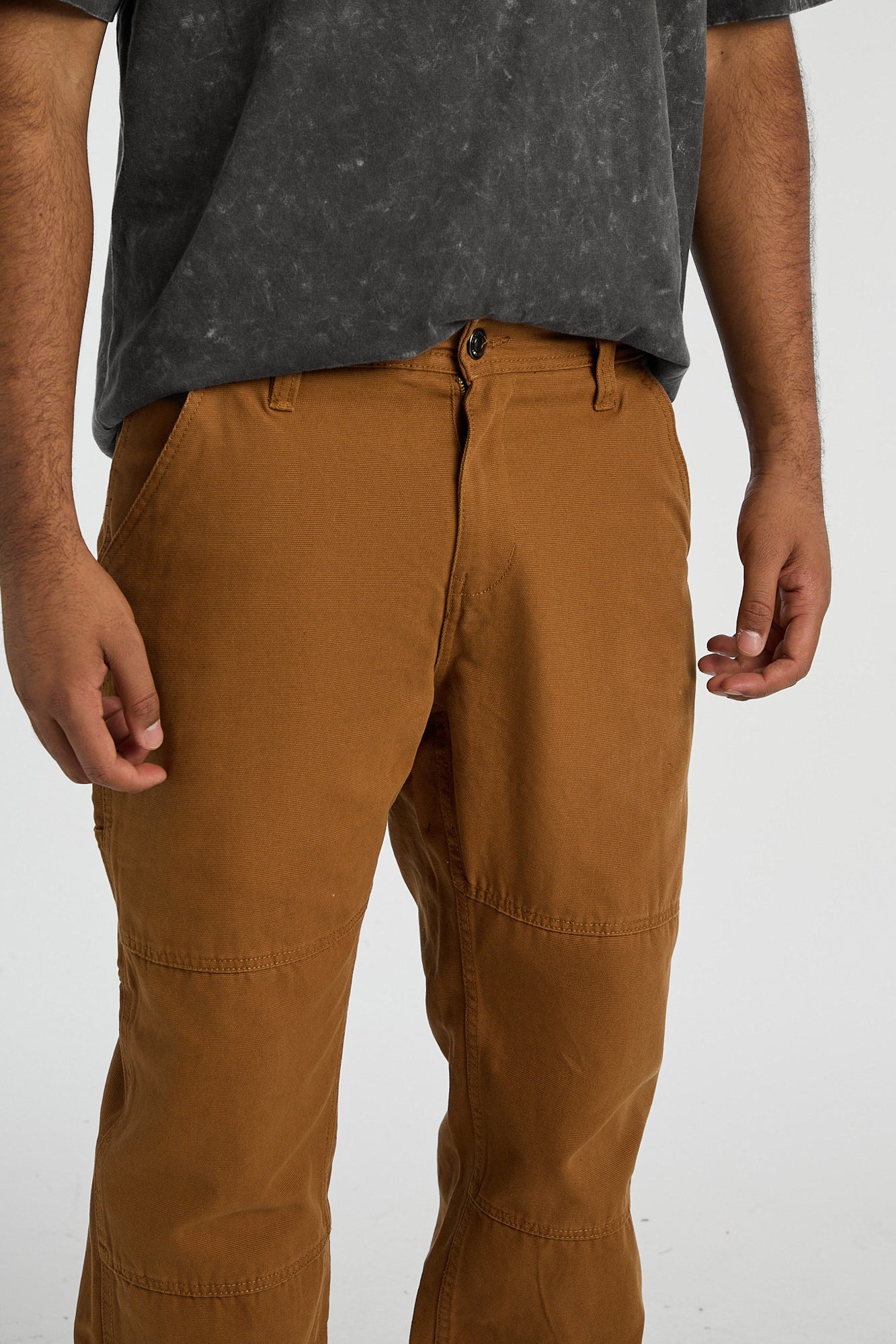 Cotton Canvas Utility Carpenter Pants - Image 19