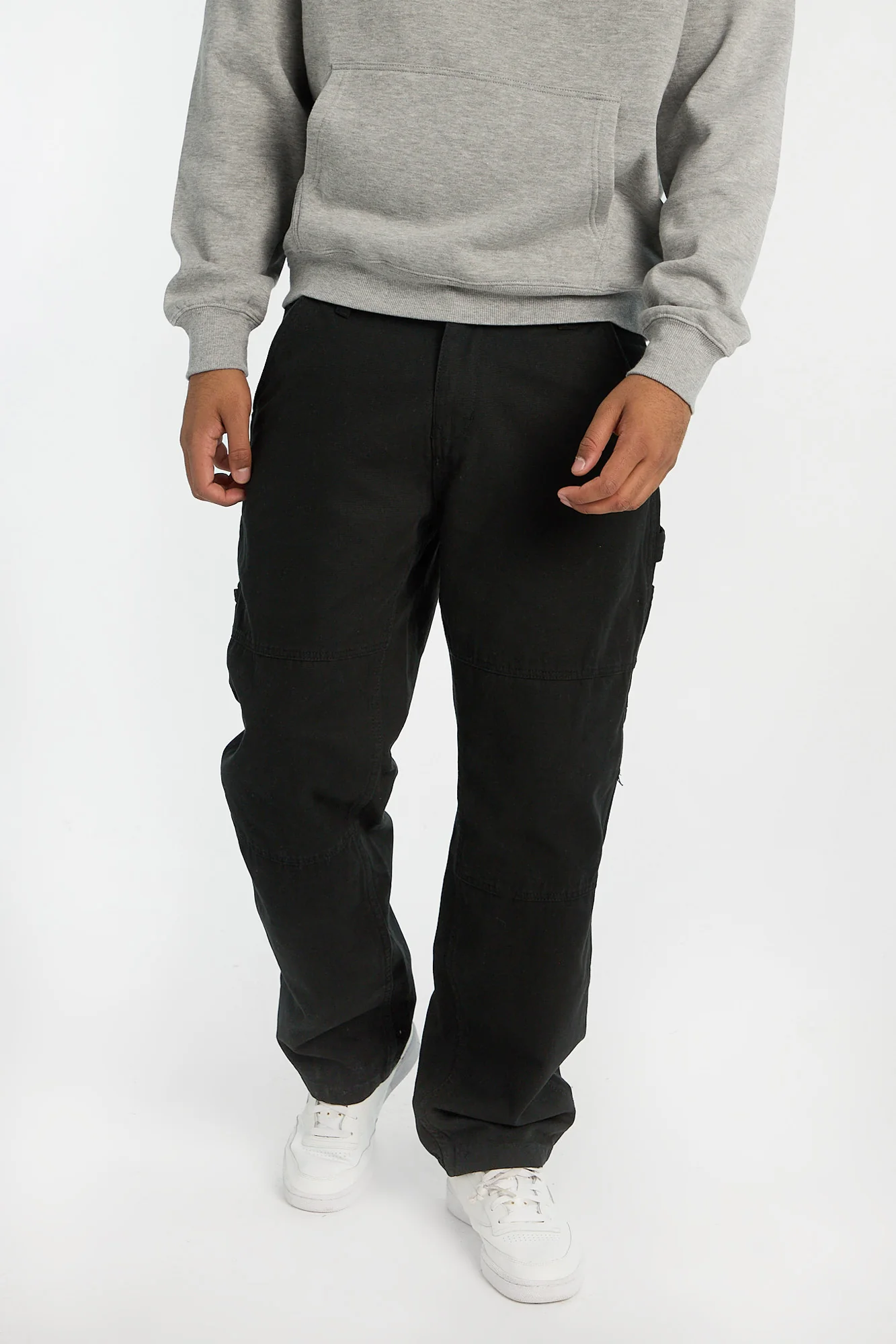 Cotton Canvas Utility Carpenter Pants - Image 2