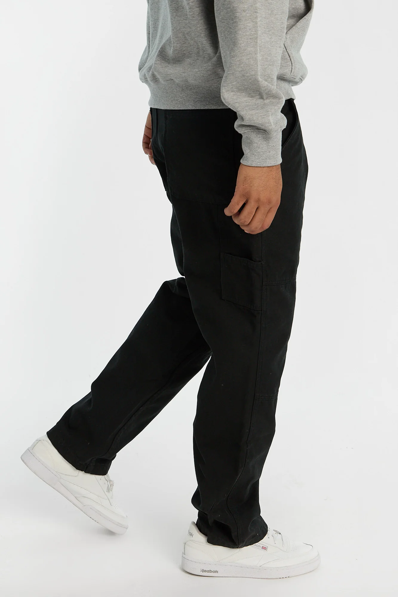 Cotton Canvas Utility Carpenter Pants - Image 5