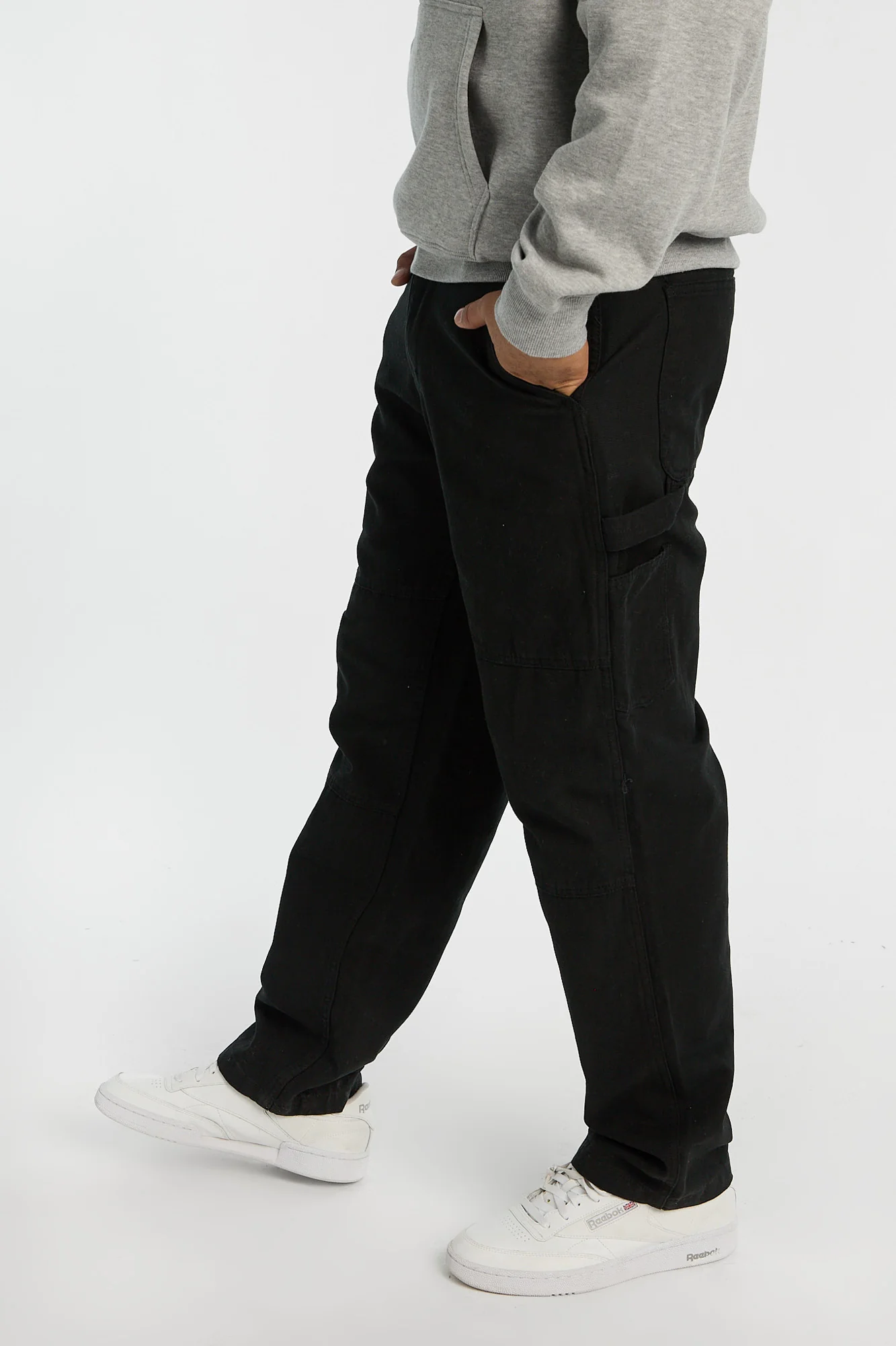 Cotton Canvas Utility Carpenter Pants - Image 6