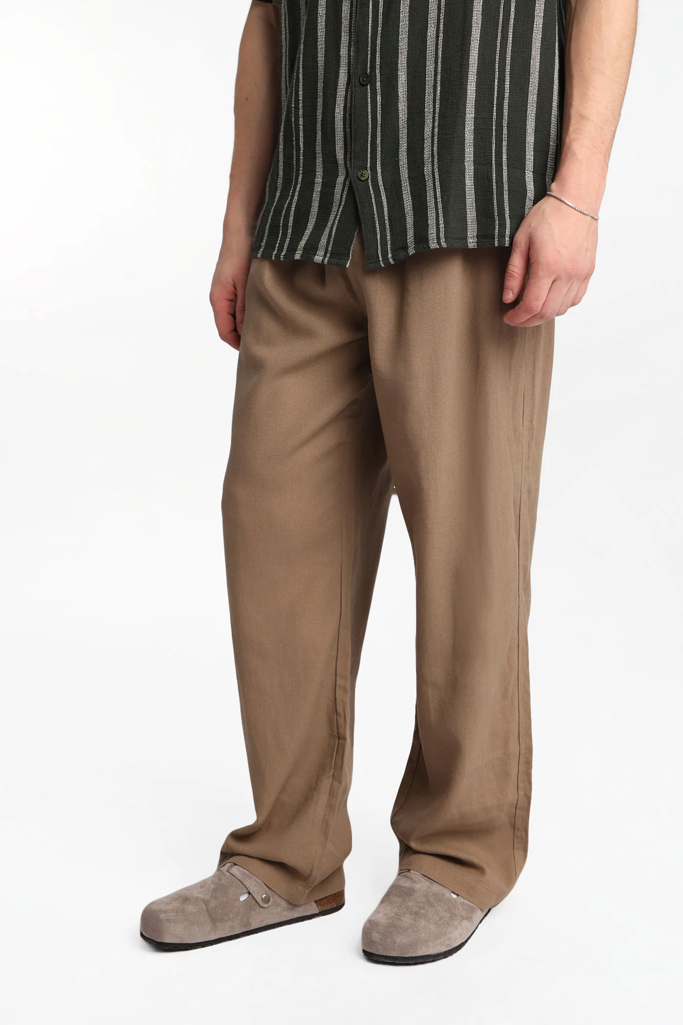 Linen-Blend Pull-On Pants - Image 17