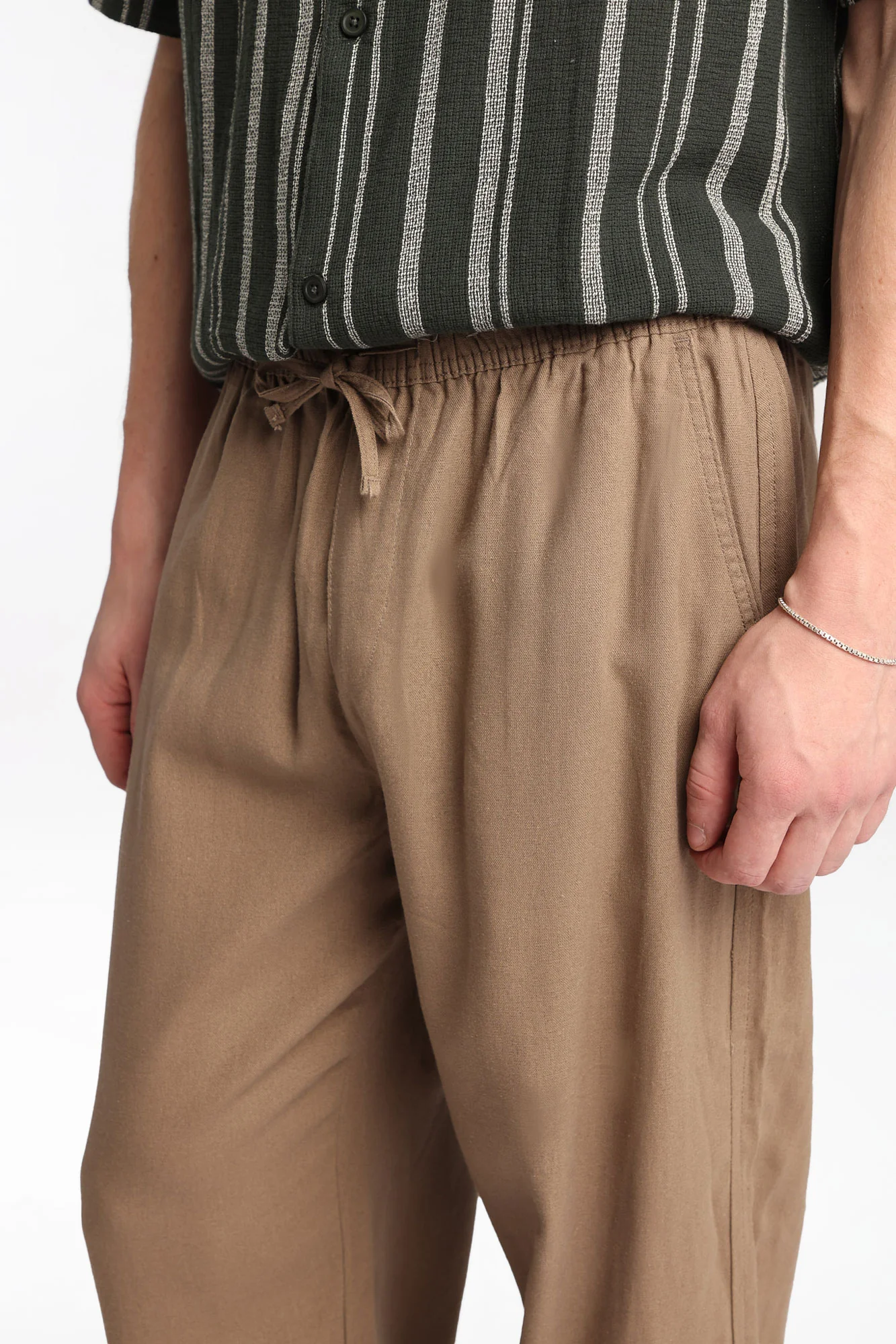 Linen-Blend Pull-On Pants - Image 18