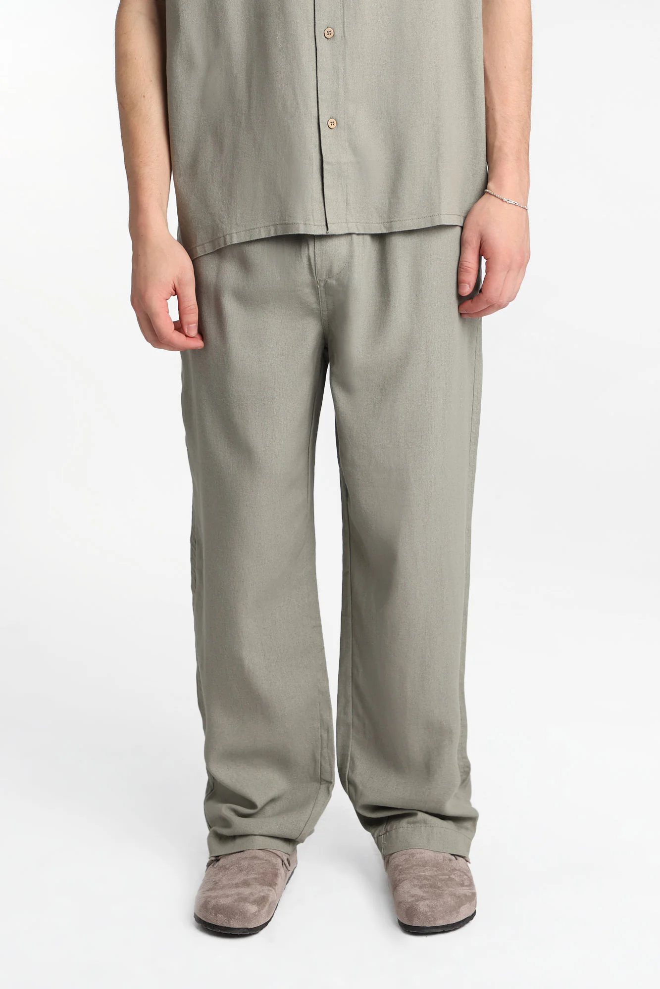 Linen-Blend Pull-On Pants - Image 25