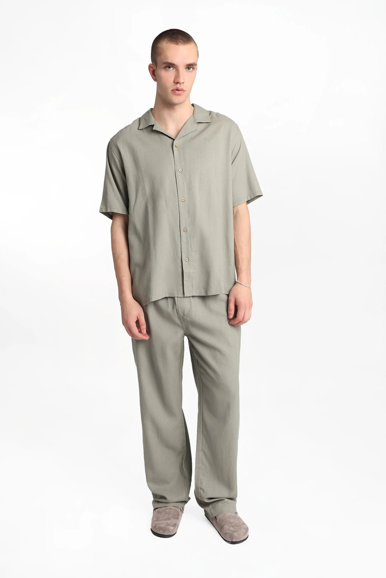 Linen-Blend Pull-On Pants - Image 28