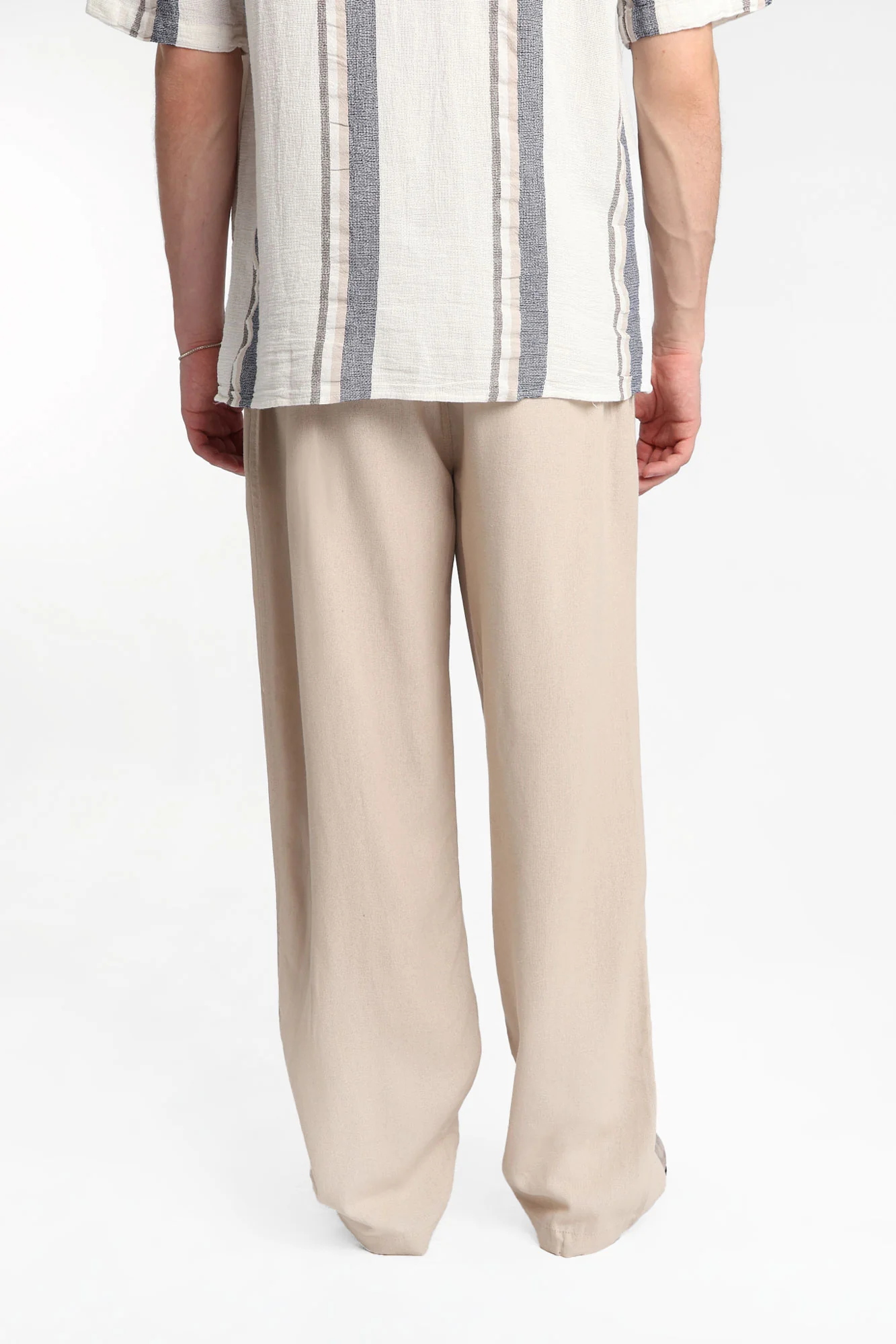 Linen-Blend Pull-On Pants - Image 7