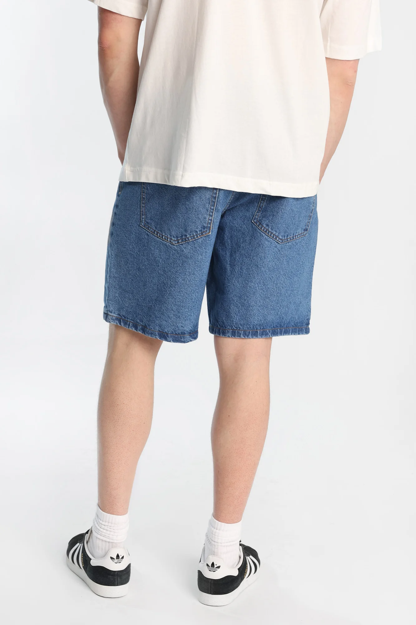Loose Denim Shorts - Image 3