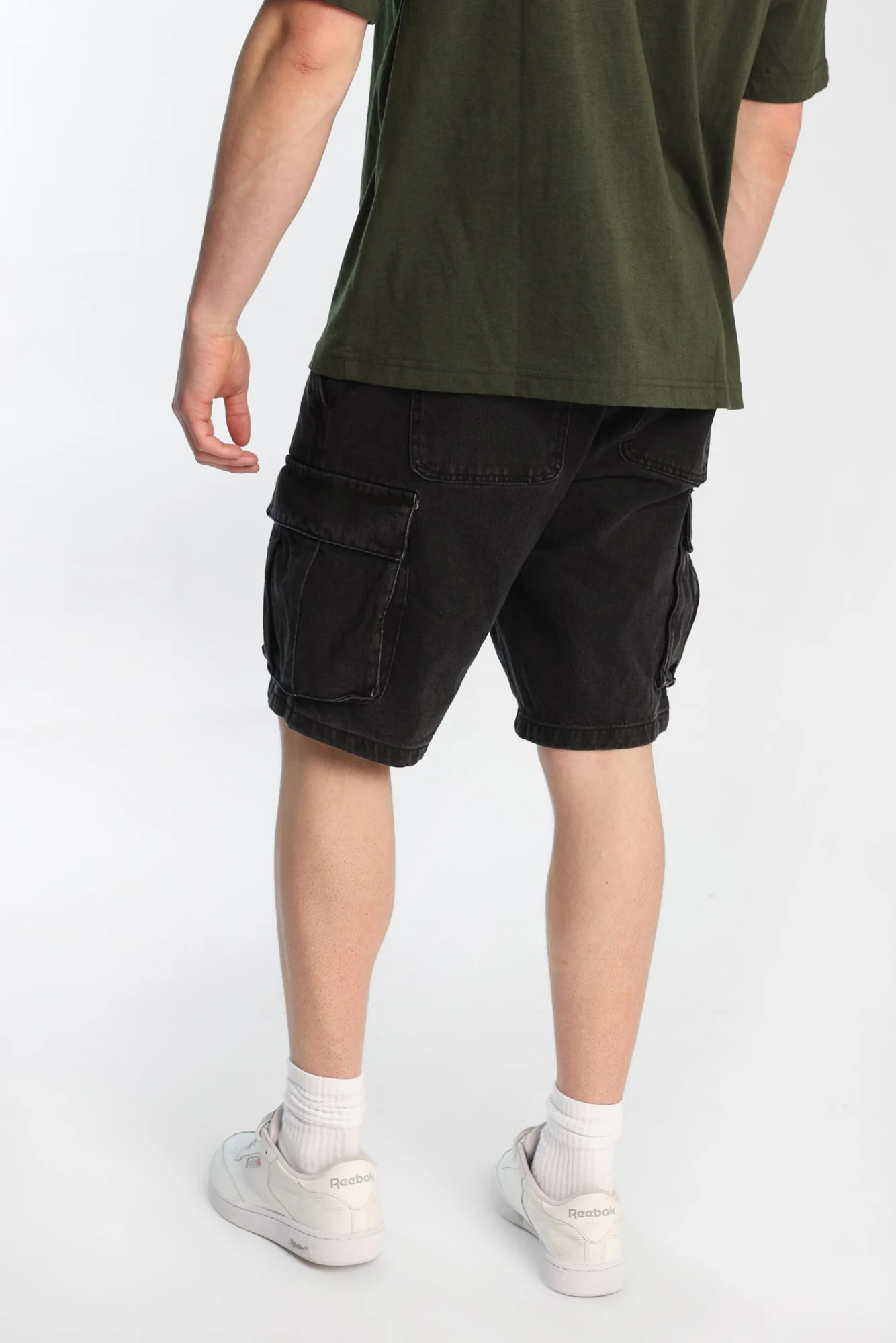 Cargo Denim Shorts - Image 3