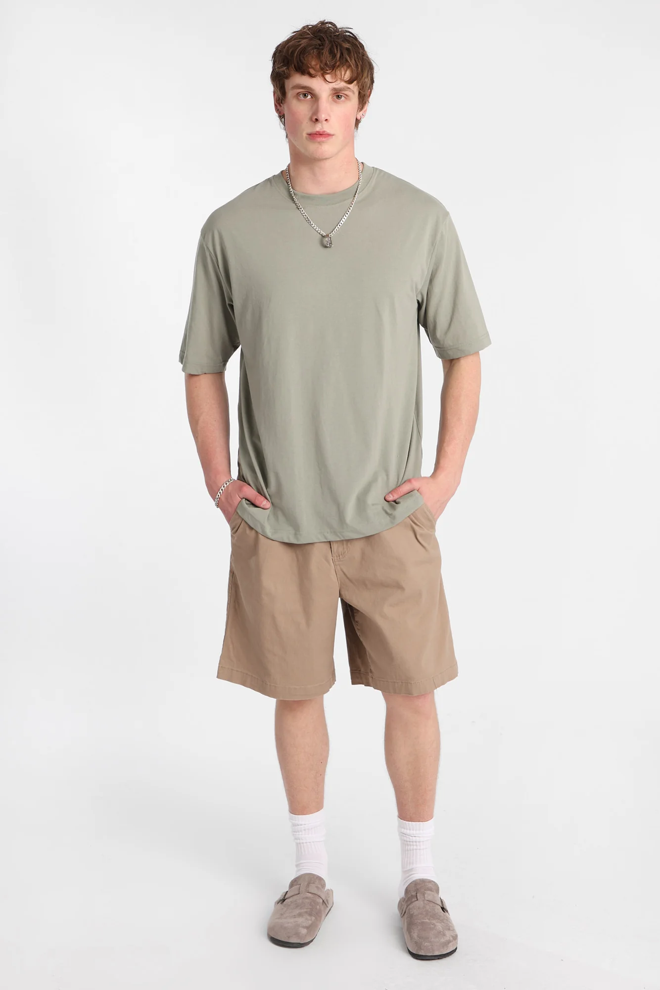 Loose Twill Shorts - Image 8