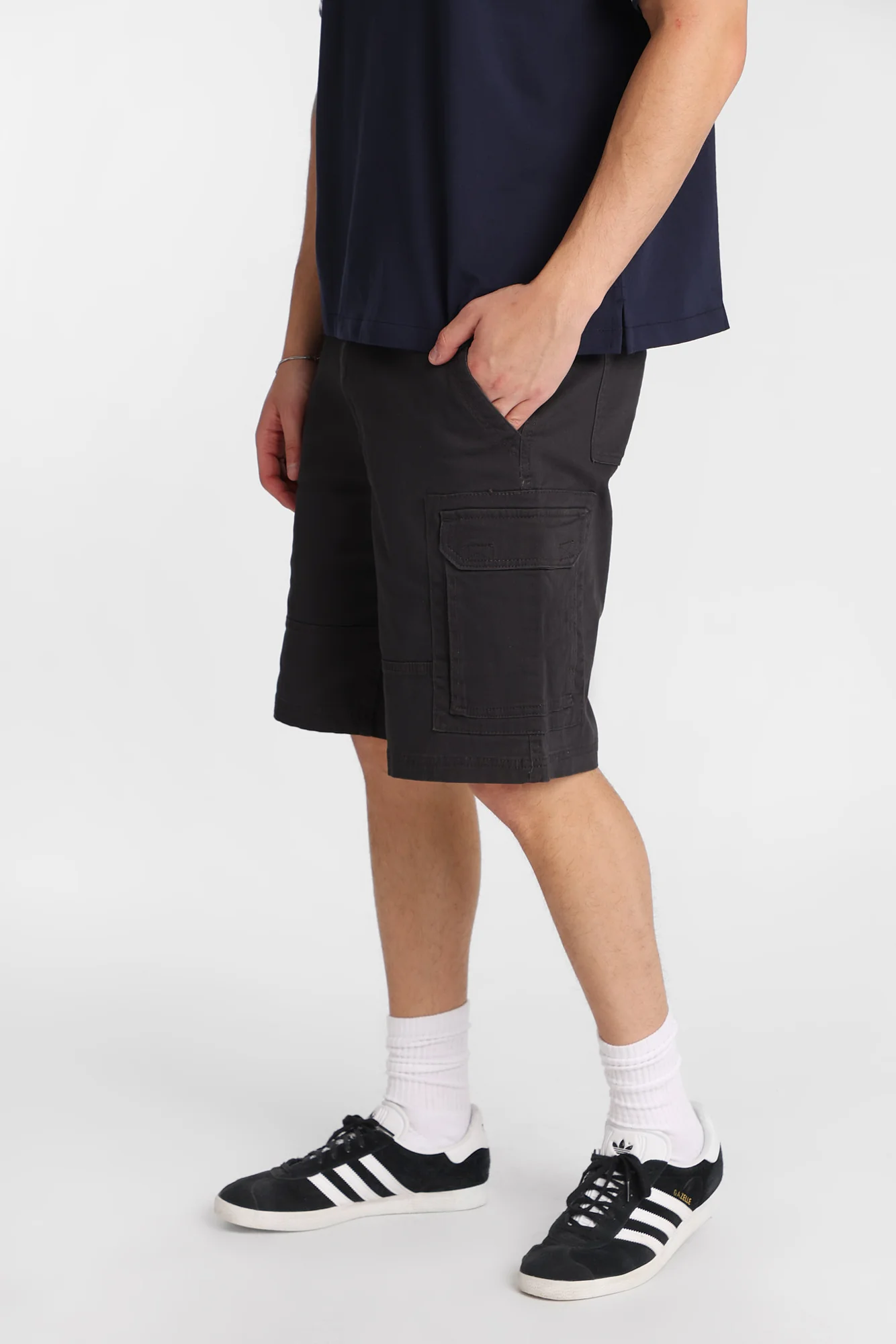 Twill Cargo Shorts - Image 10