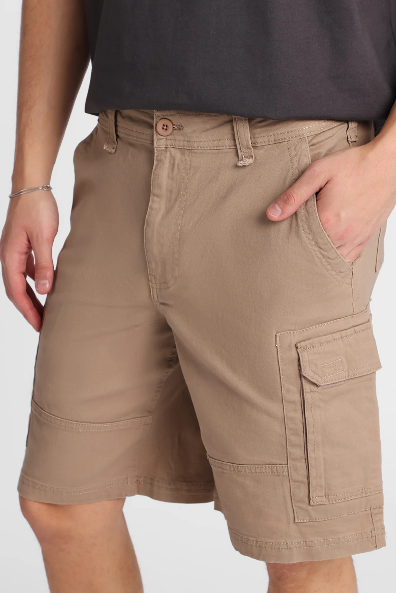 Twill Cargo Shorts - Image 12