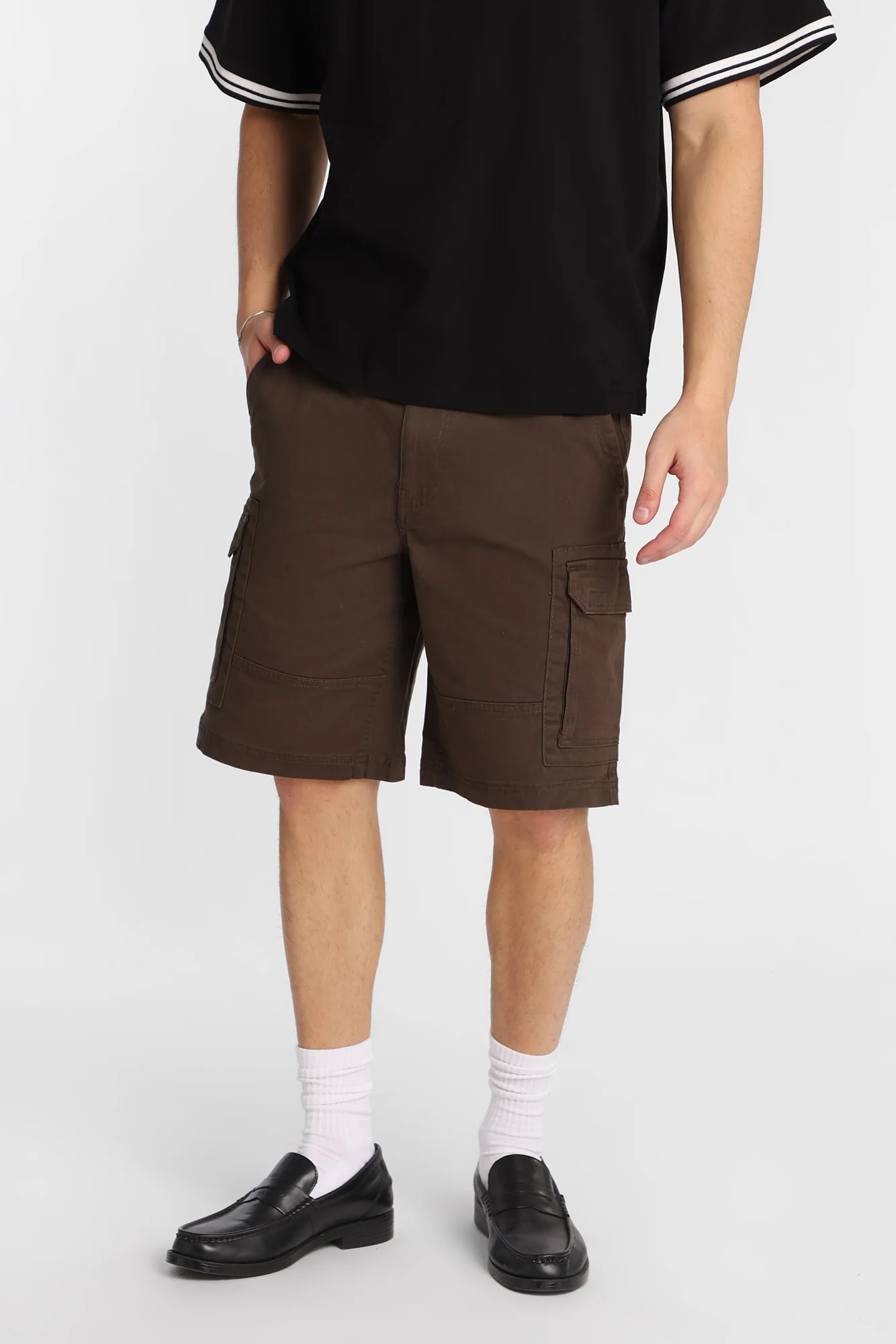 Twill Cargo Shorts - Image 16