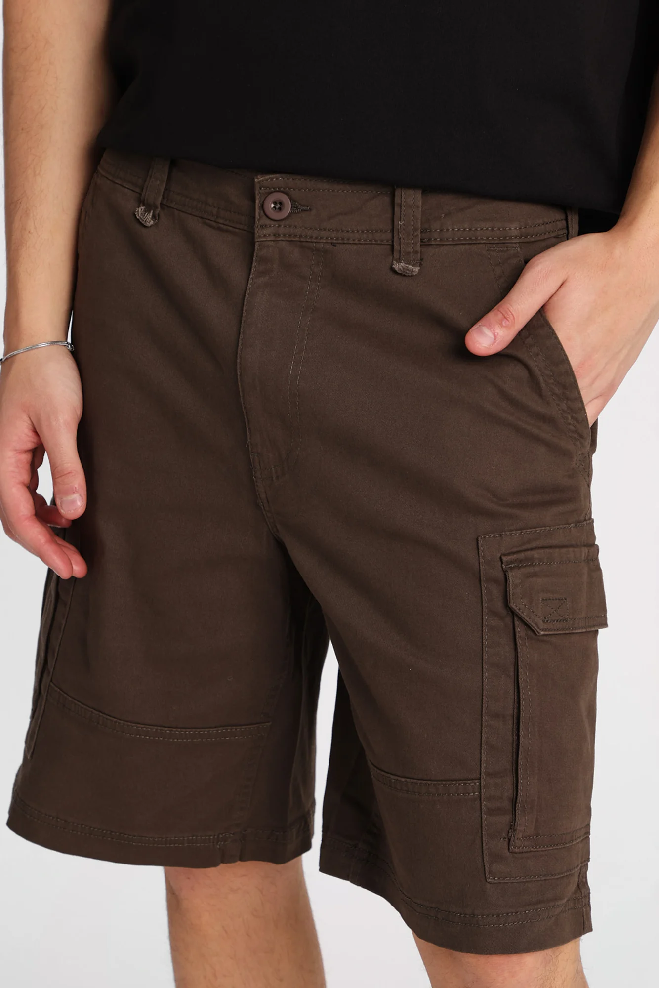 Twill Cargo Shorts - Image 17