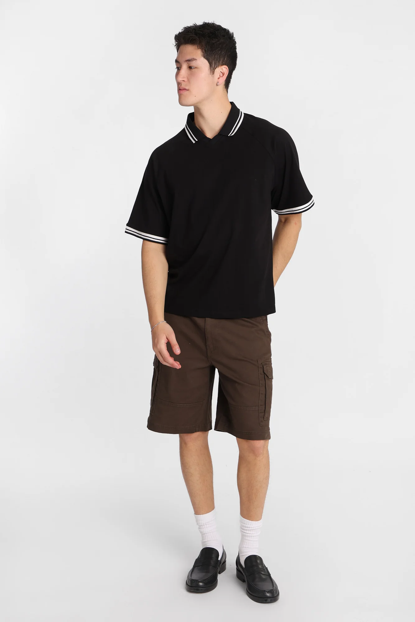 Twill Cargo Shorts - Image 19