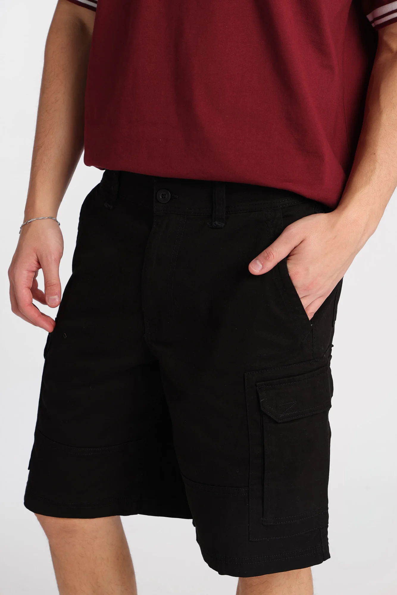 Twill Cargo Shorts - Image 3
