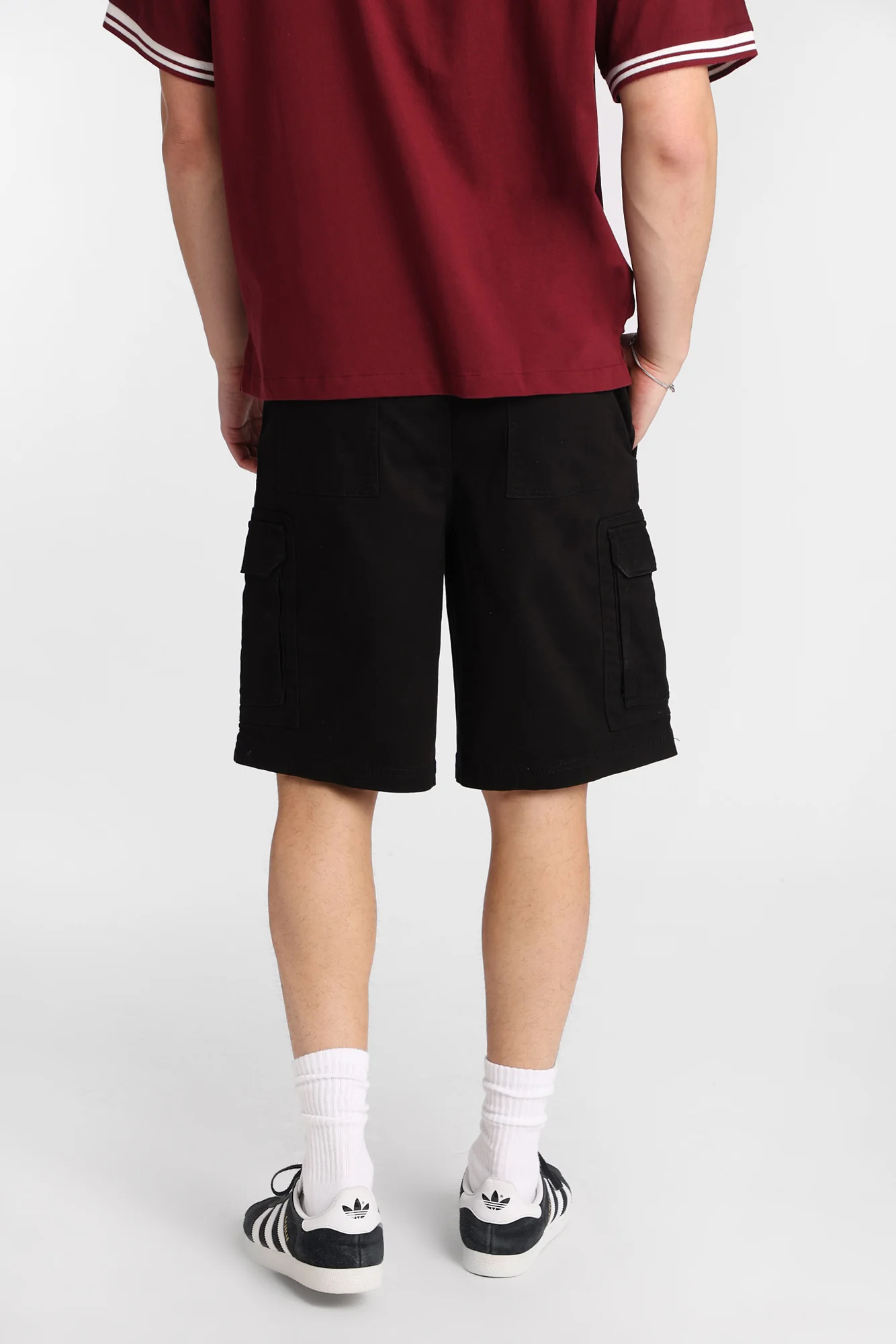 Twill Cargo Shorts - Image 4