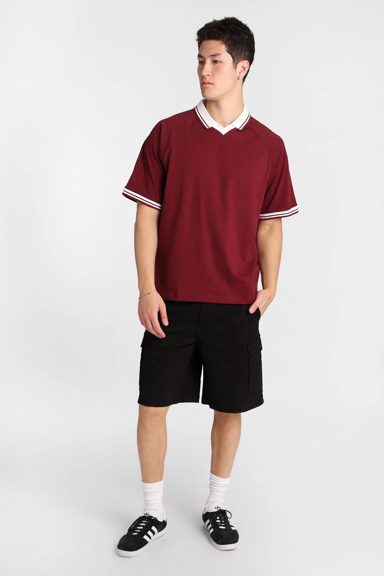 Twill Cargo Shorts - Image 5