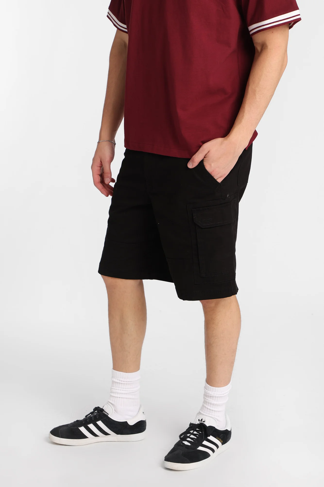 Twill Cargo Shorts - Image 6