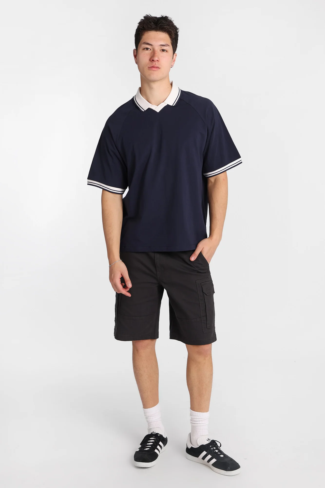 Twill Cargo Shorts - Image 9