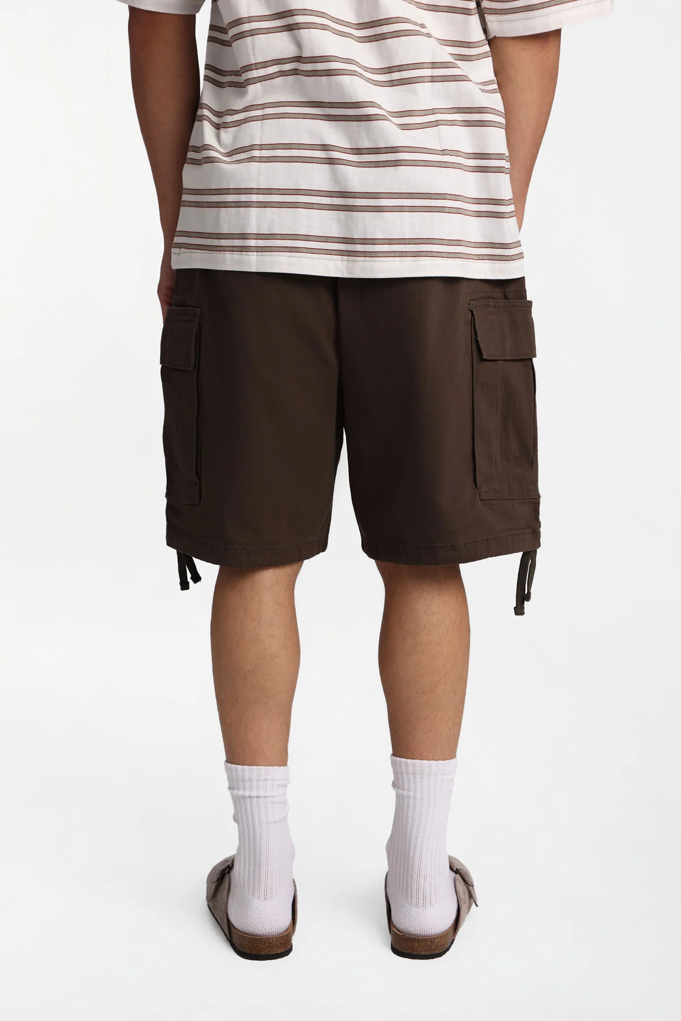 Multi-Pocket Twill Shorts - Image 12