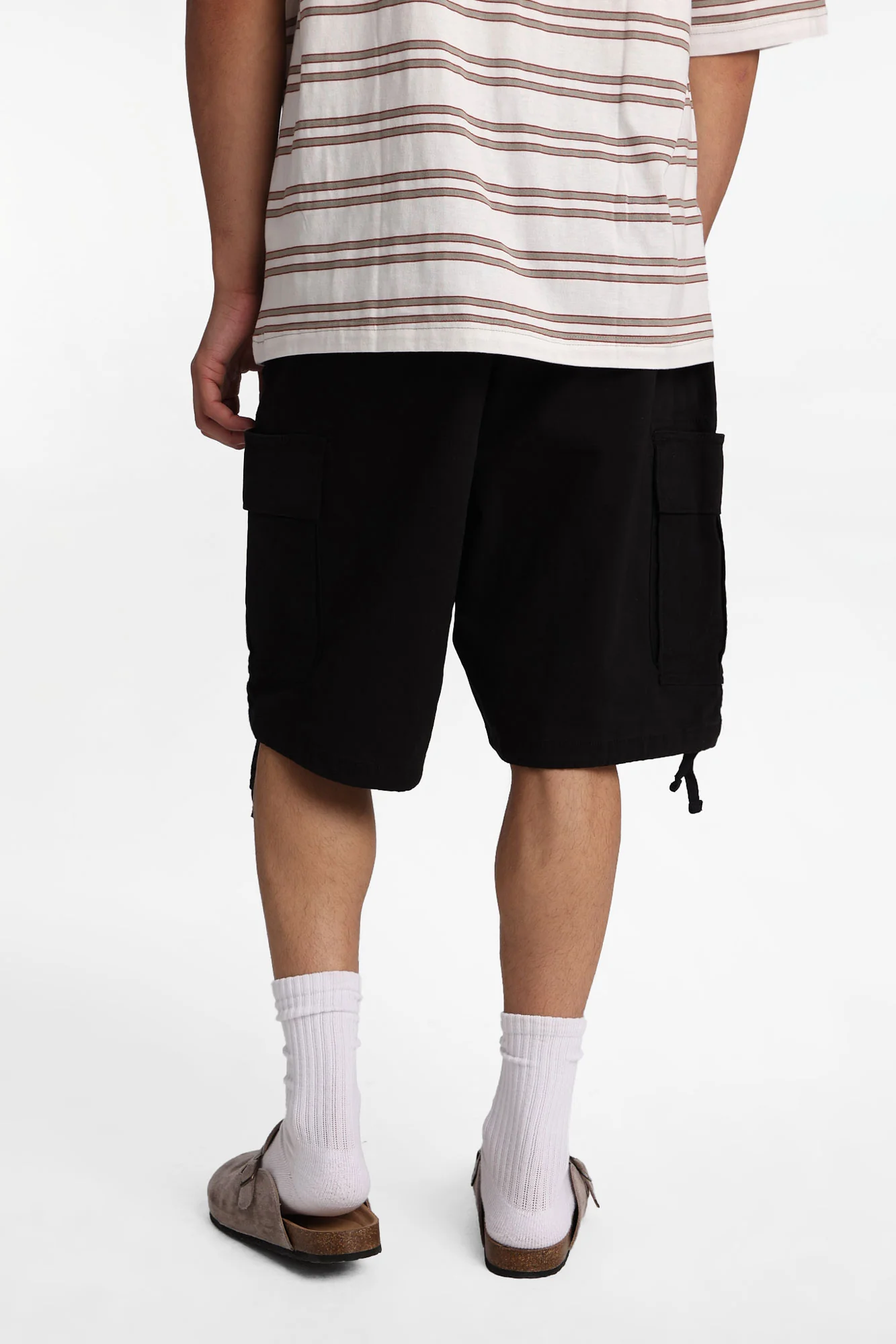 Multi-Pocket Twill Shorts - Image 5