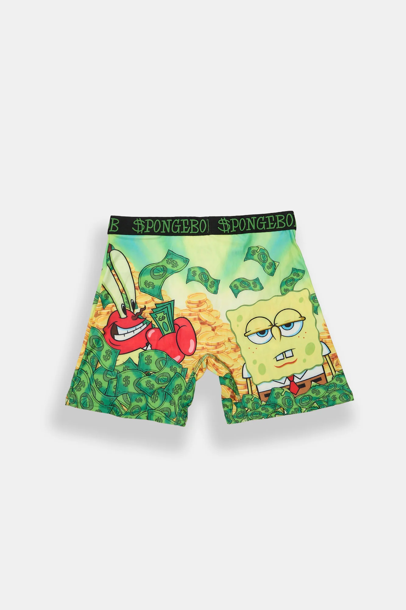 SpongeBob Get Money Printed Boxer Briefs - Image 2