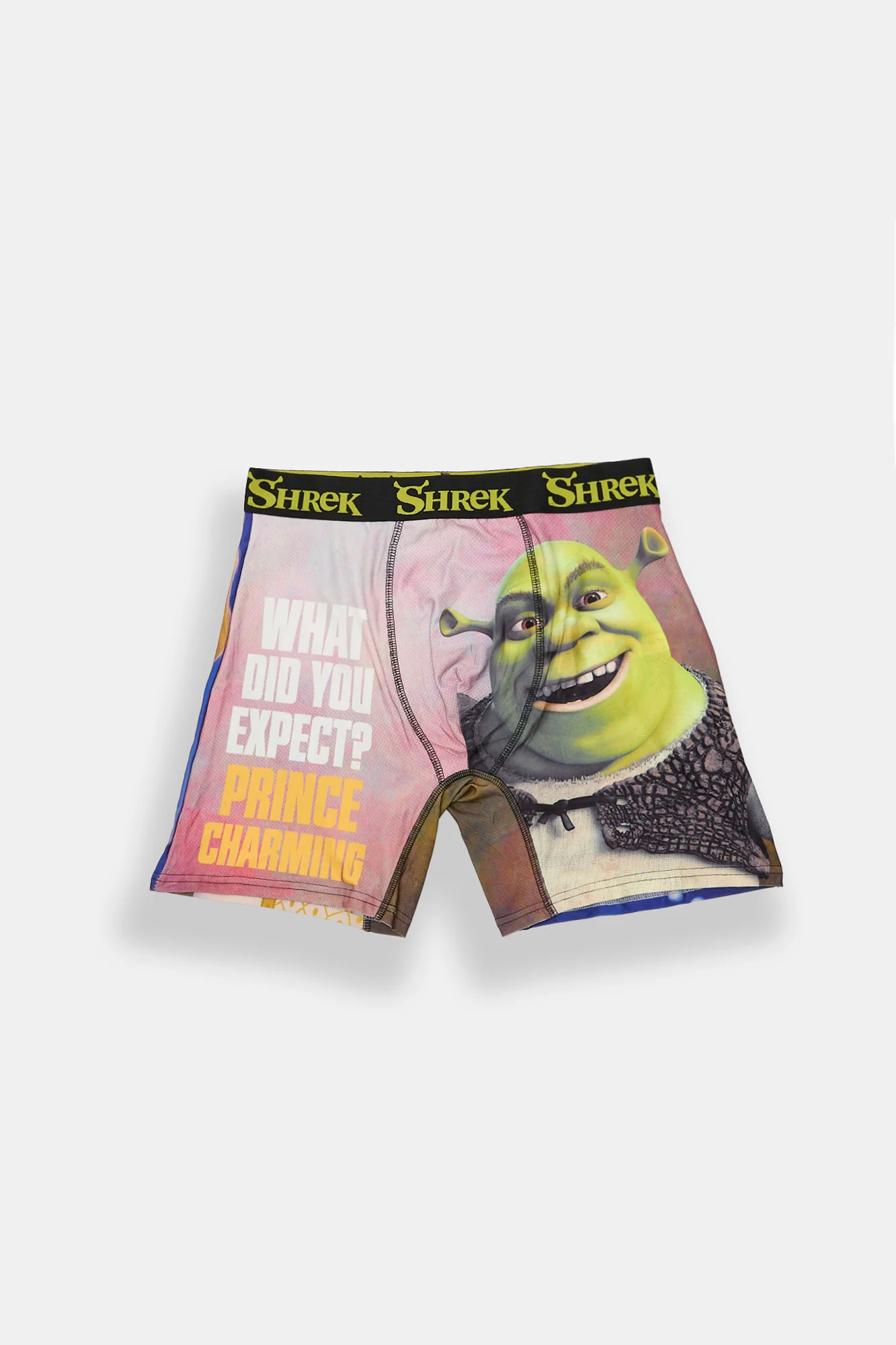 Shrek What Did You Expect Prince Charming Printed Boxer Briefs