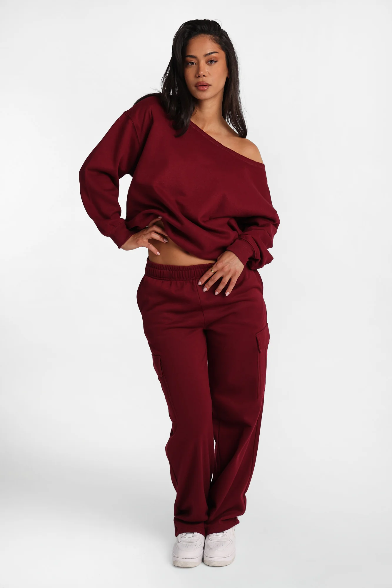 Cargo Wide Leg Sweatpants - Image 24